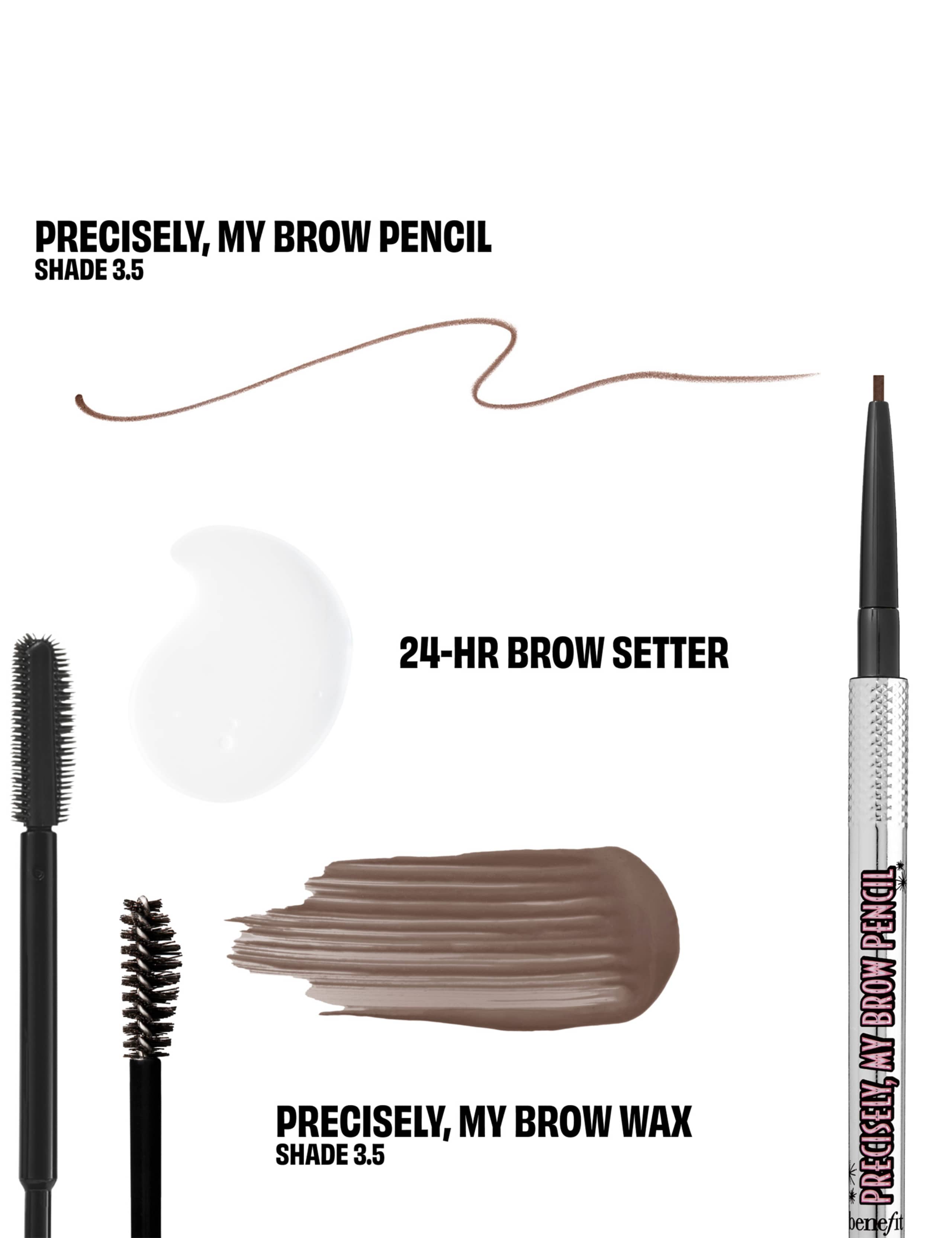 The Brow Booth Brow Pencil, Wax & Eyebrow Gel Trio - Worth £67.85 3 of 10