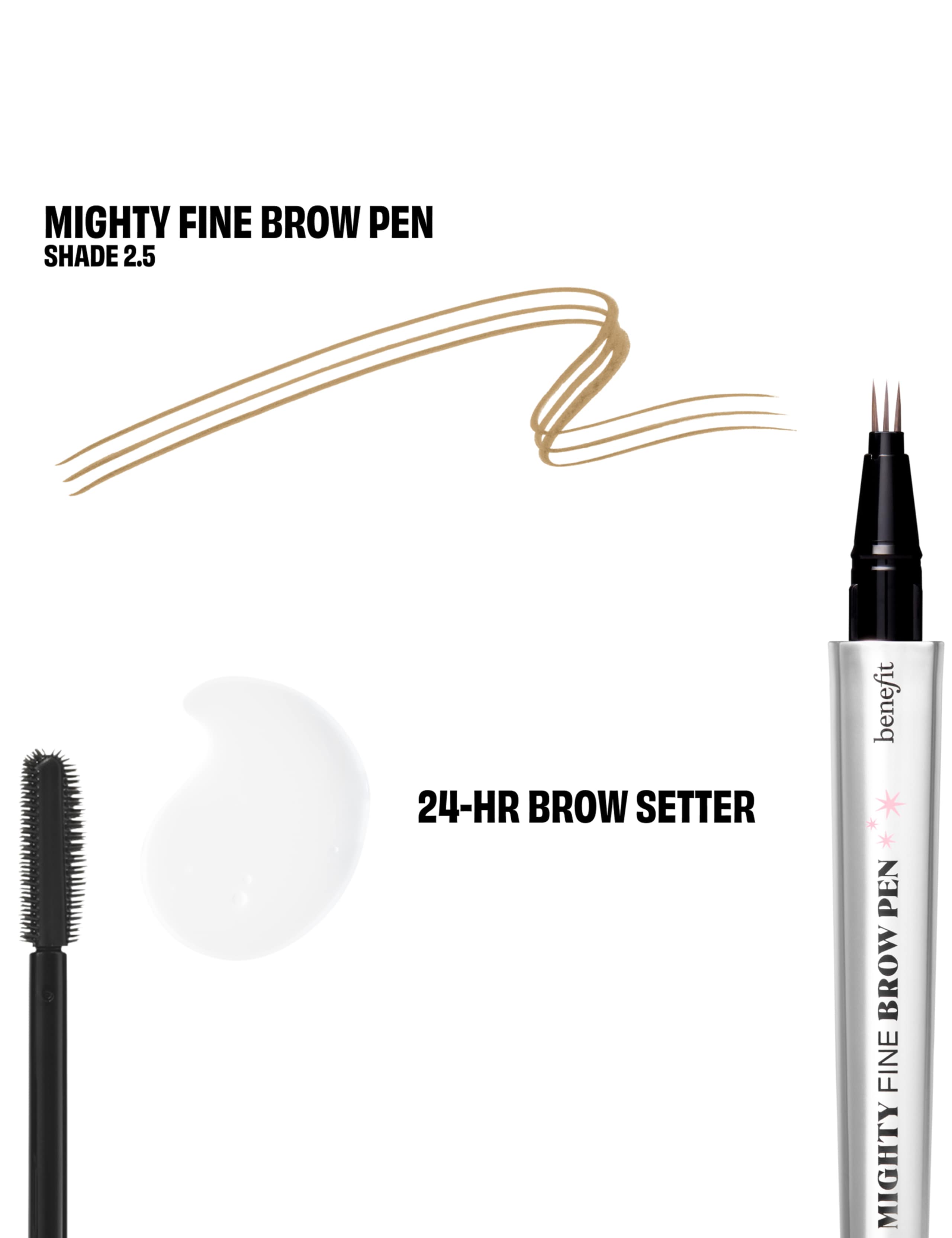 The Great Brow Hall, Eyebrow Pen & 24Hr Brow Setter Duo Gift Set 3 of 9