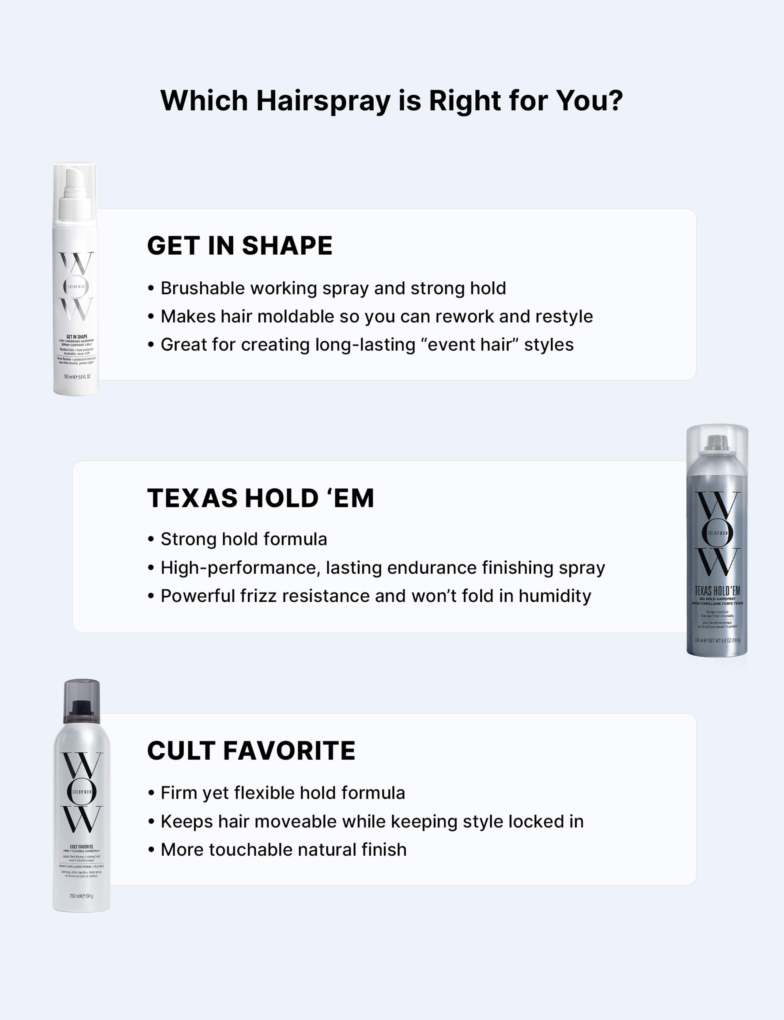 Get In Shape 2 in 1 Working Hairspray 150ml 7 of 8