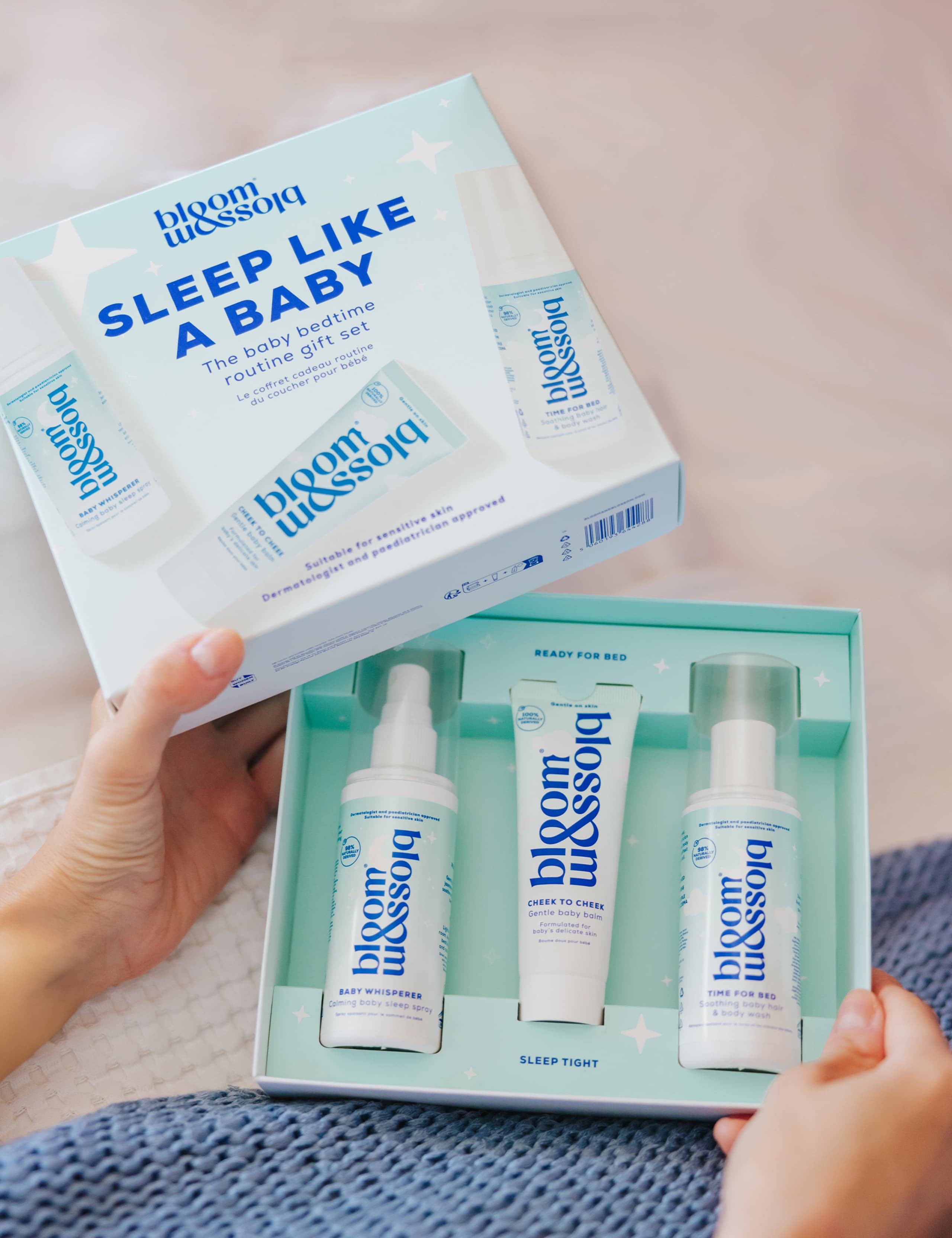 Sleep Like A Baby: The Baby Bedtime Routine Gift Set 75ml/ 50ml/ 100ml 2 of 6
