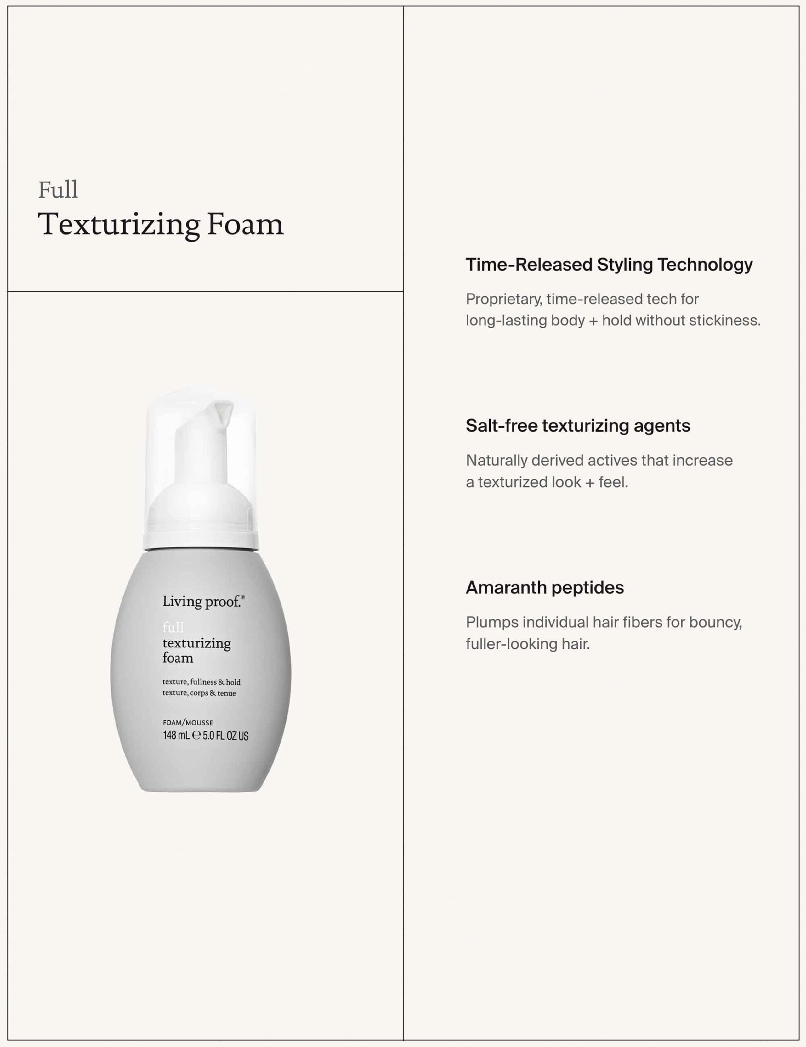 Full Texturizing Foam 148ml 2 of 8