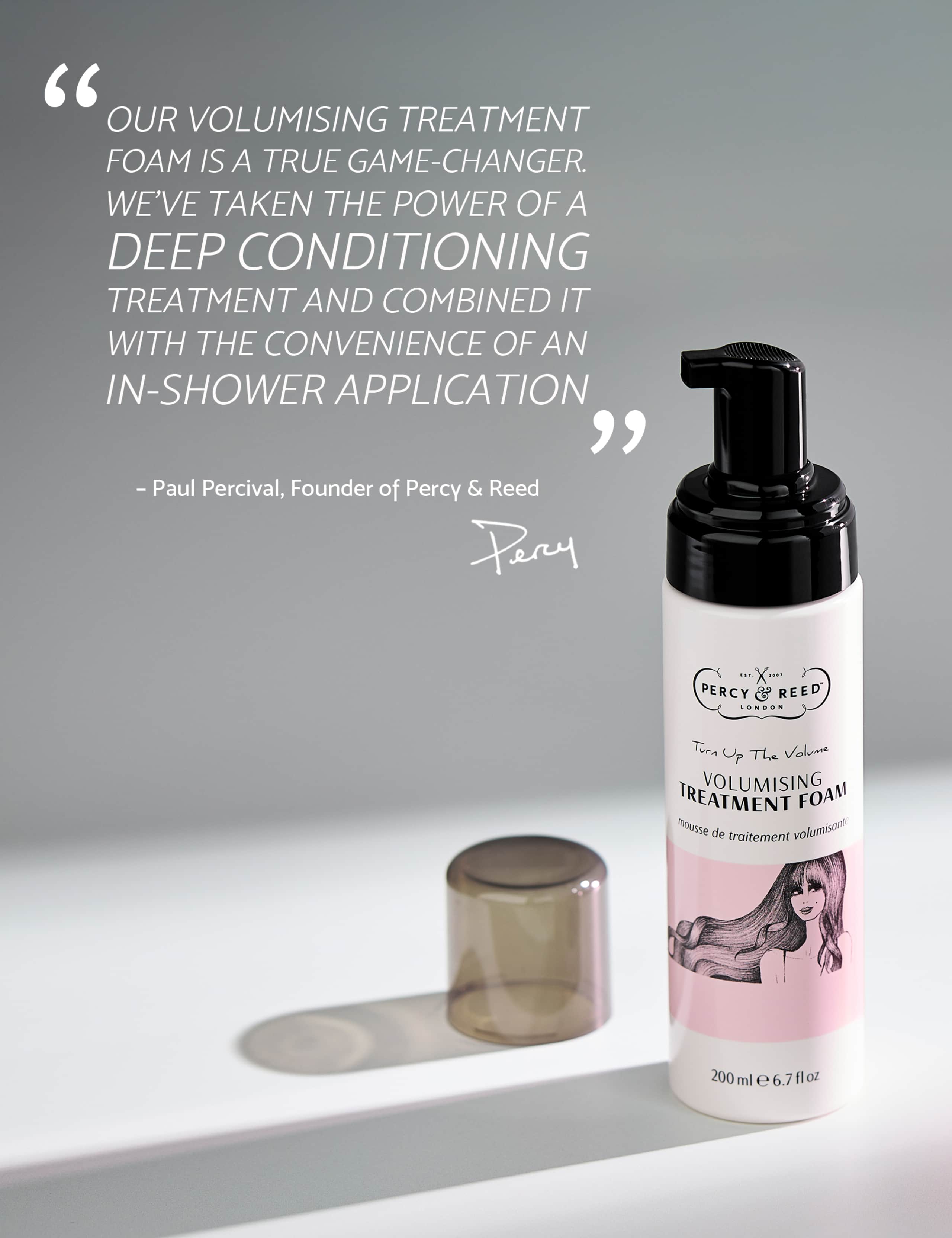 Turn Up The Volume Volumising Treatment Foam 200ml 5 of 6