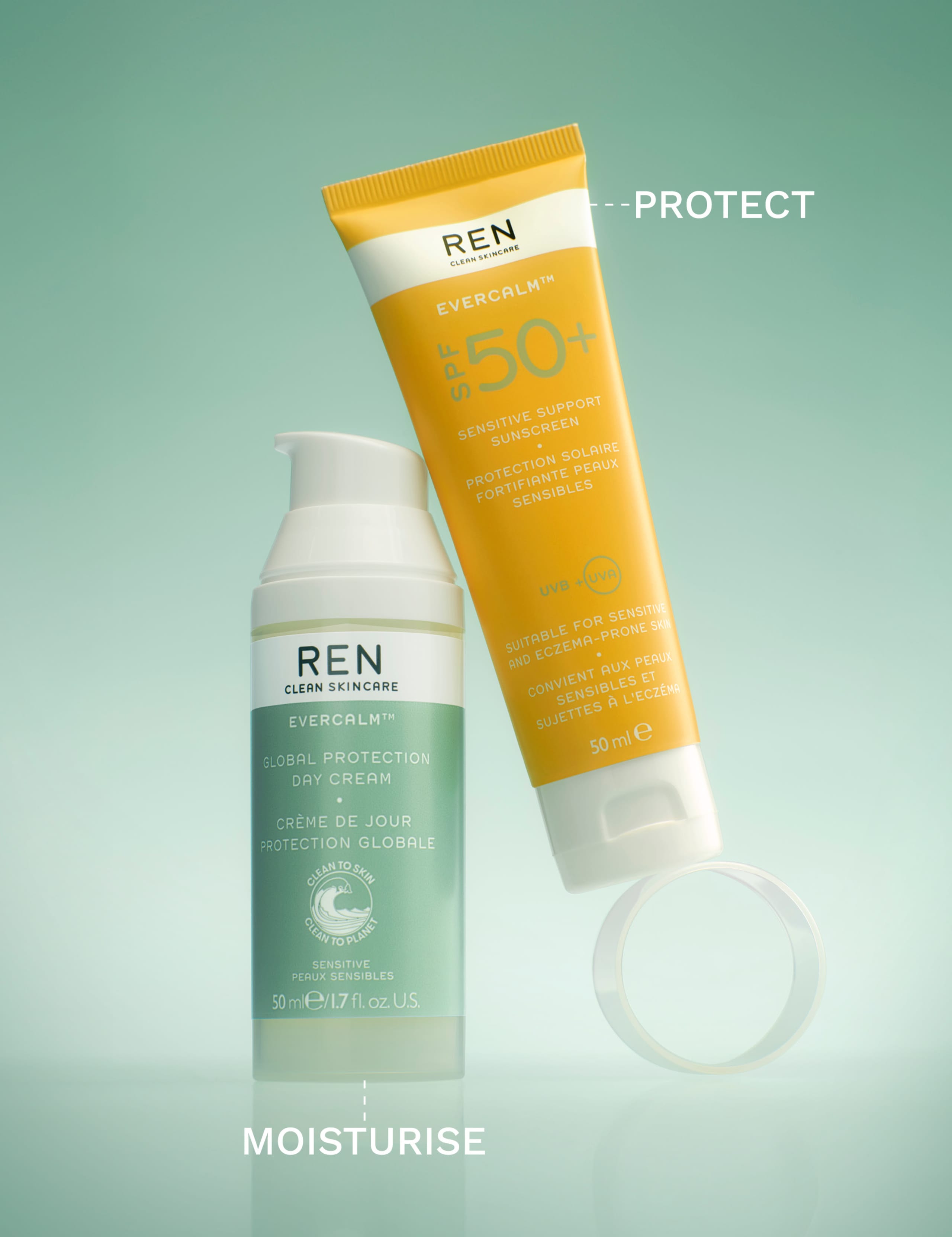 Clean Skincare Evercalm Sensitive Support Sunscreen SPF 50+ 50ml 7 of 7