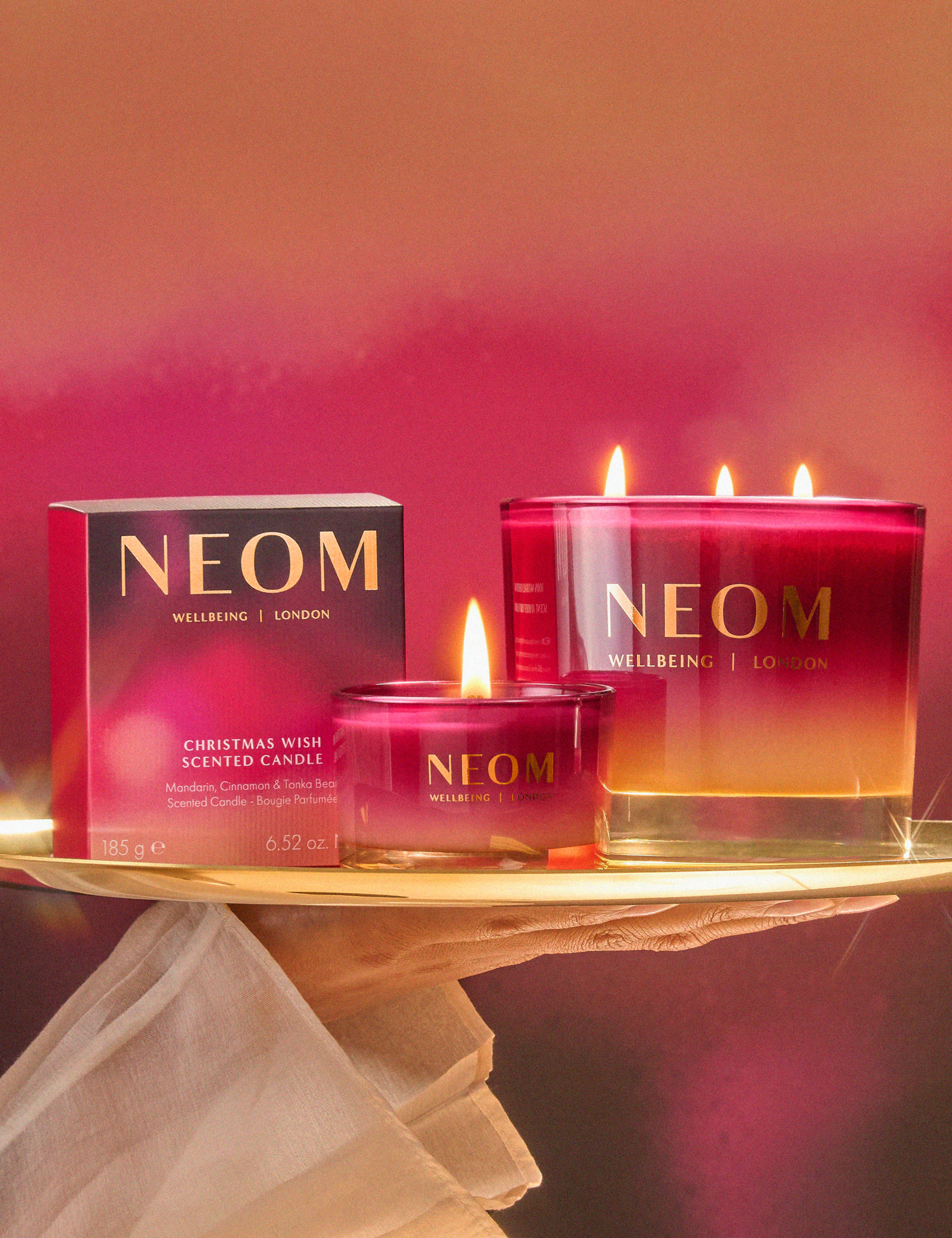 Christmas Wish 3 Wick Candle 420g 3 of 5