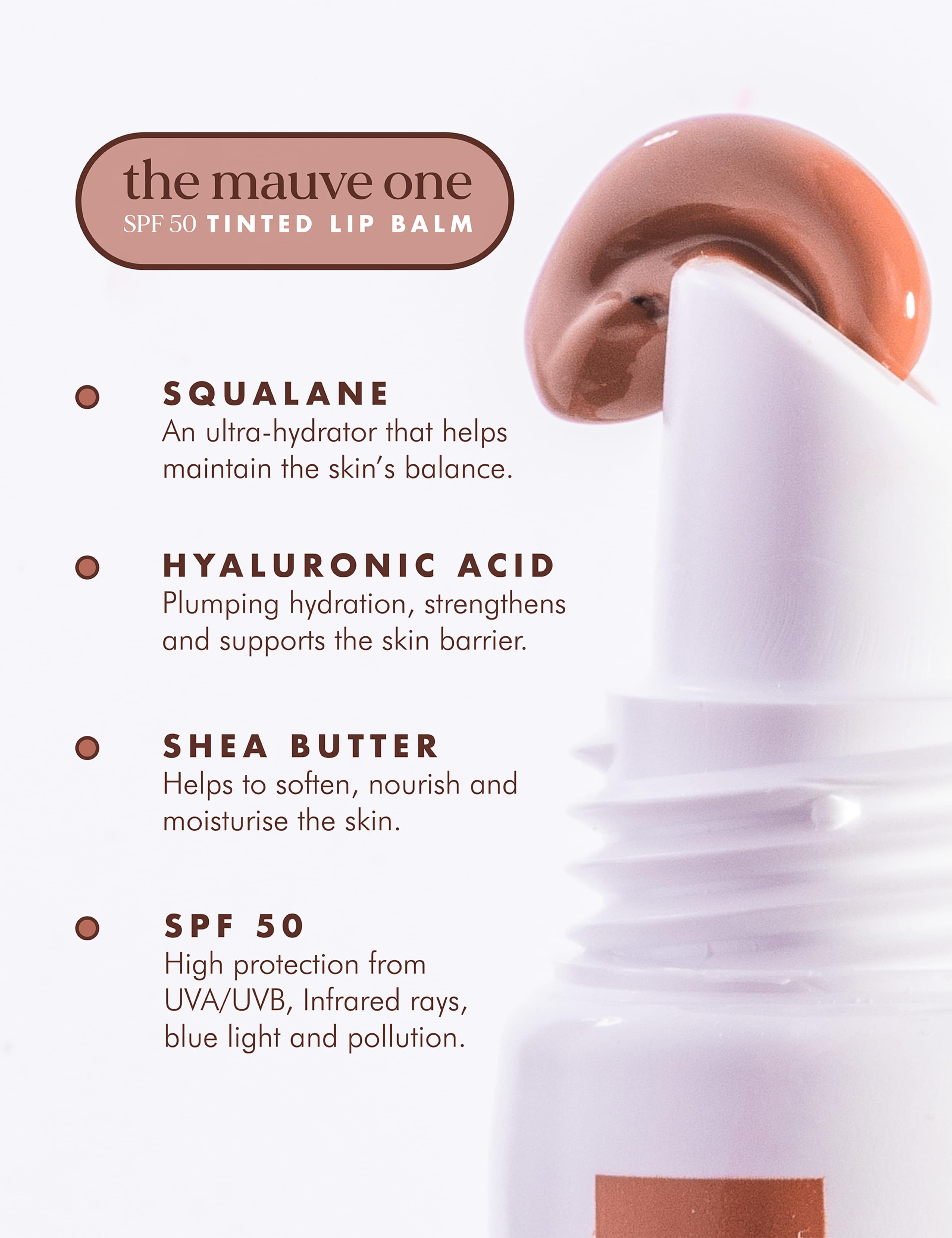 The One For Your Lips - Tinted Lip Balm SPF 50 15ml 3 of 4