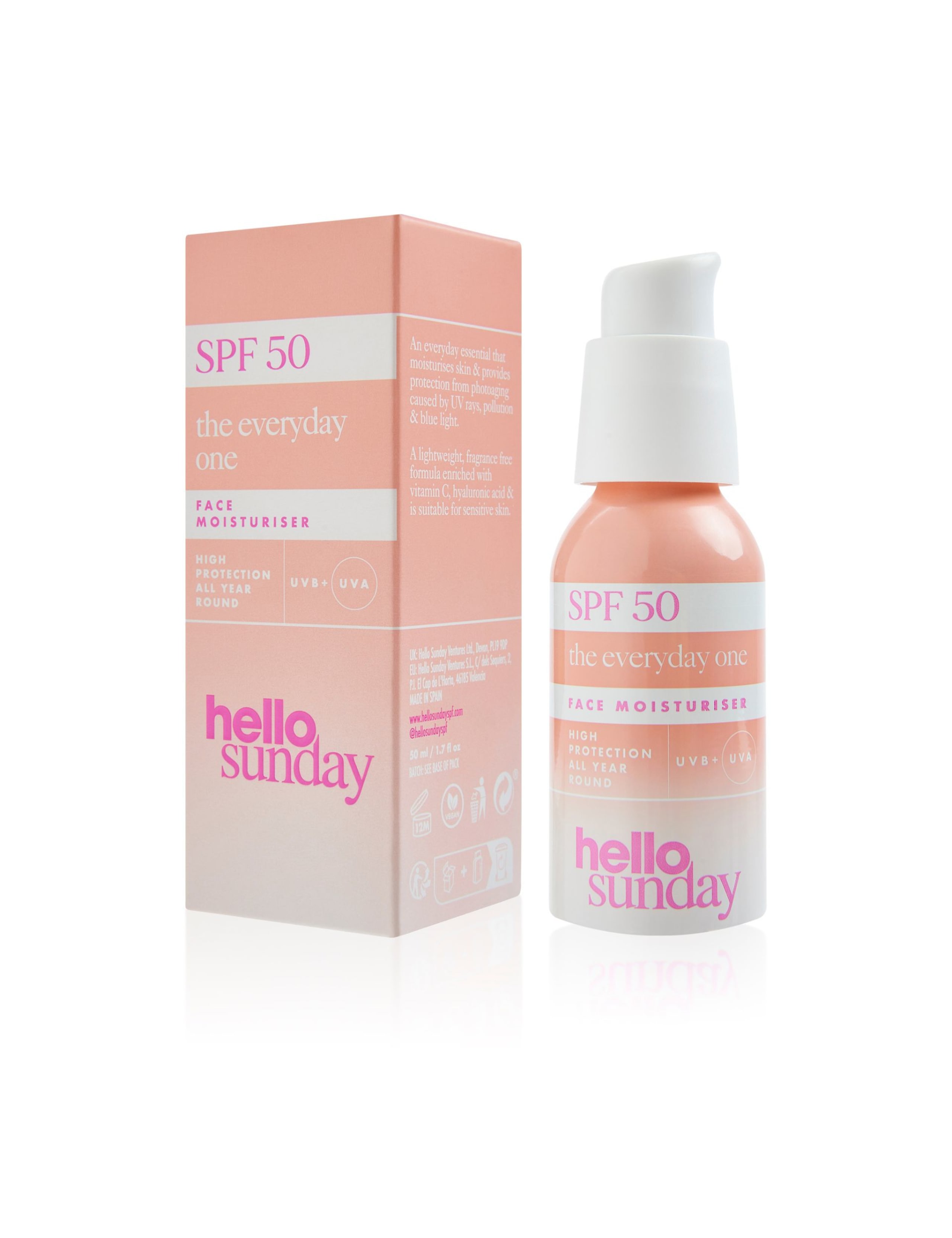 The Everyday One - Face Moisturiser SPF 50 50ml 3 of 4