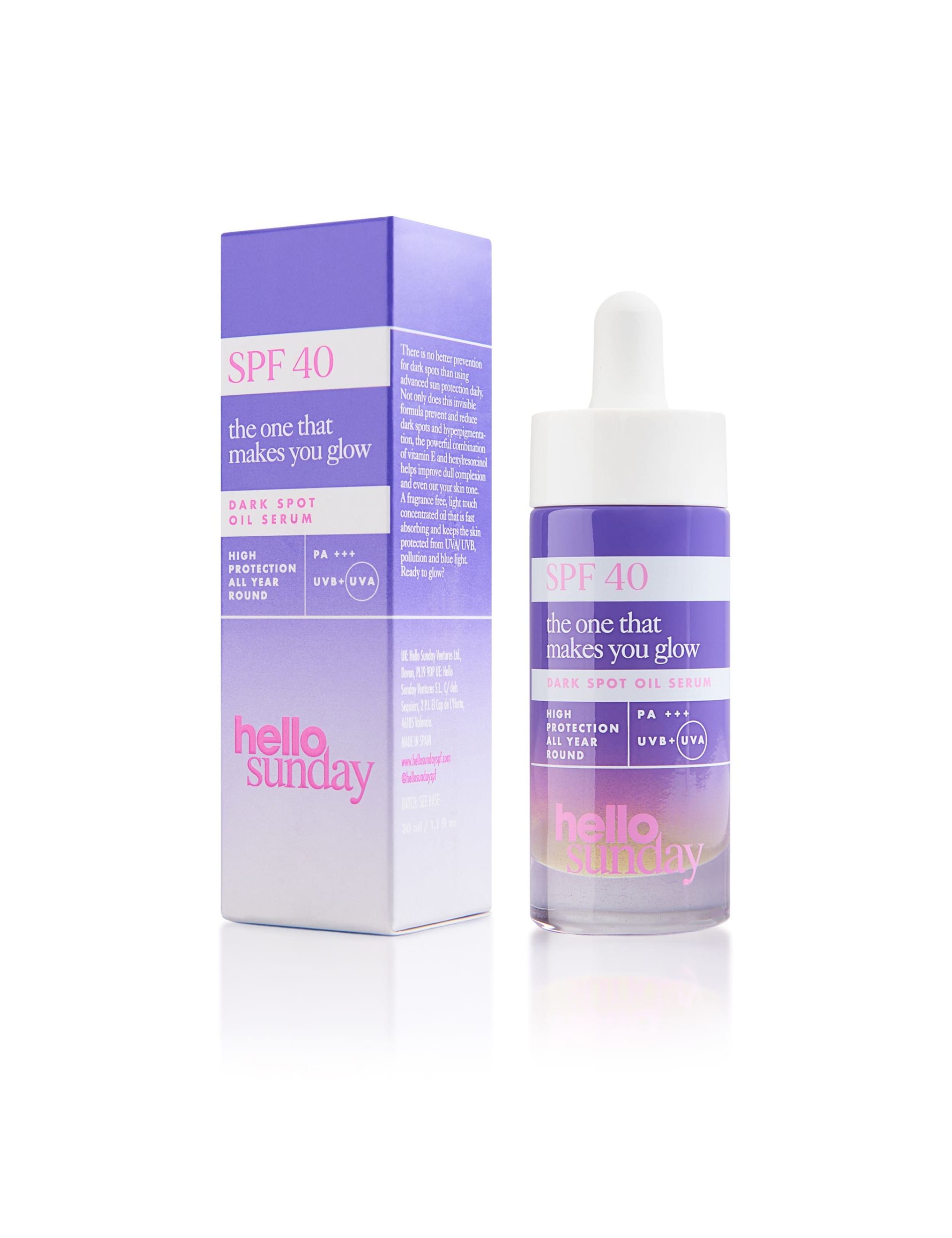 The One That Makes You Glow - Dark Spot Oil Serum SPF 40 30ml 4 of 4