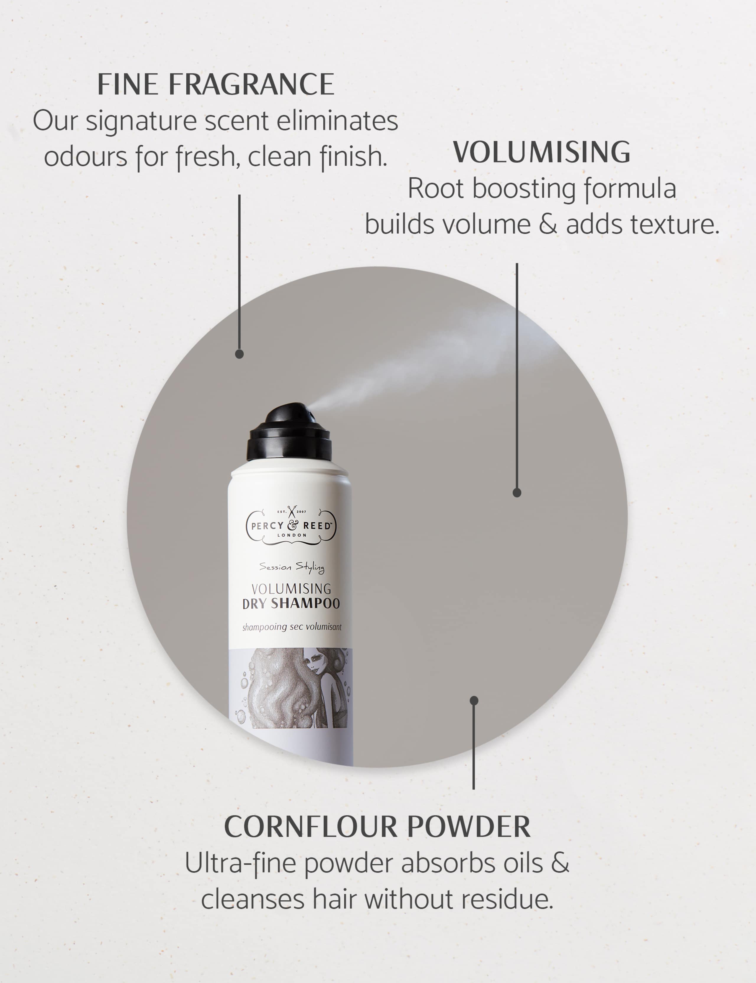 Session Styling Volumising Dry Shampoo 200ml 3 of 7