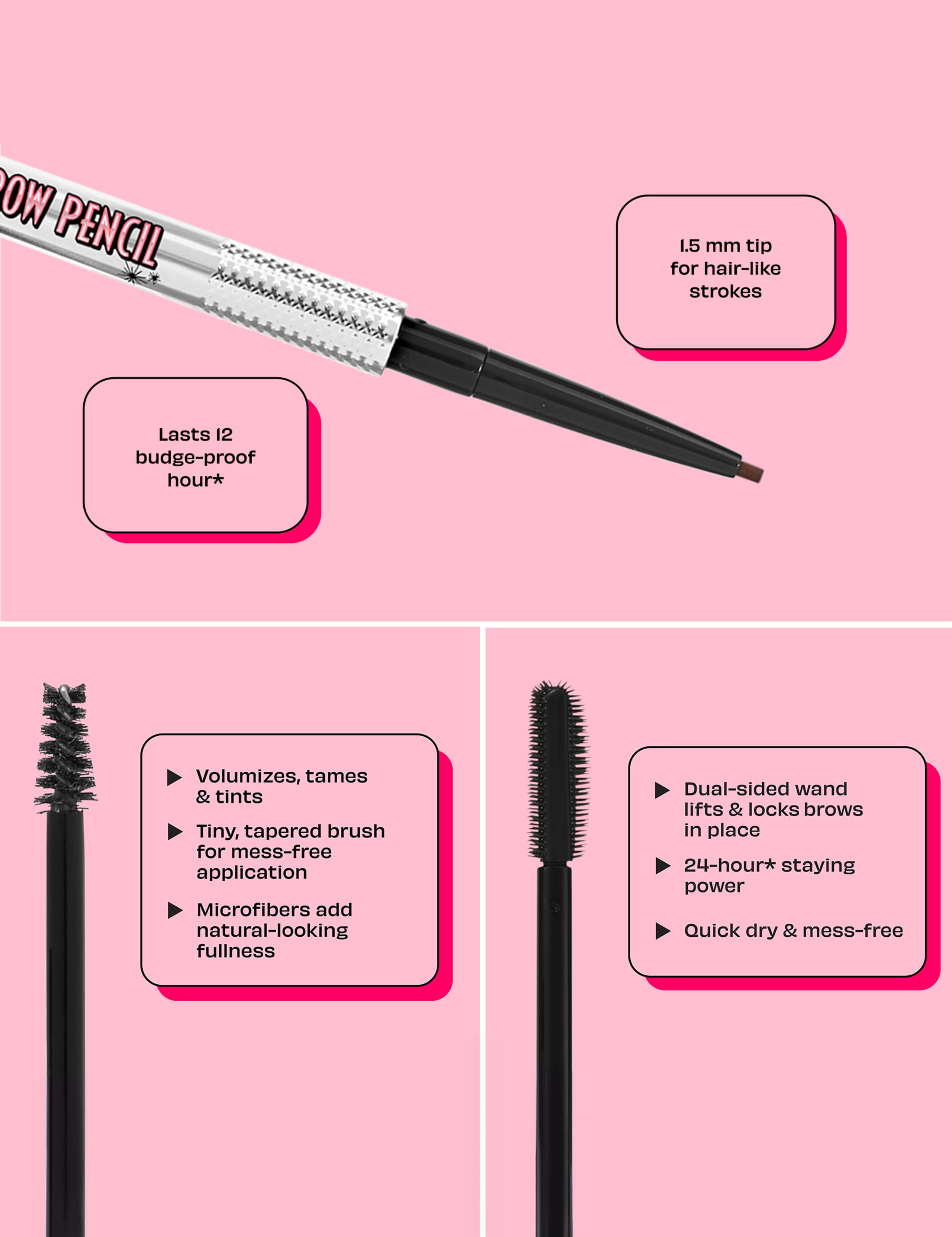 Brow Haul of Fame Brow Basics Kit Shade 3 Worth £55 5.1ml 3 of 4