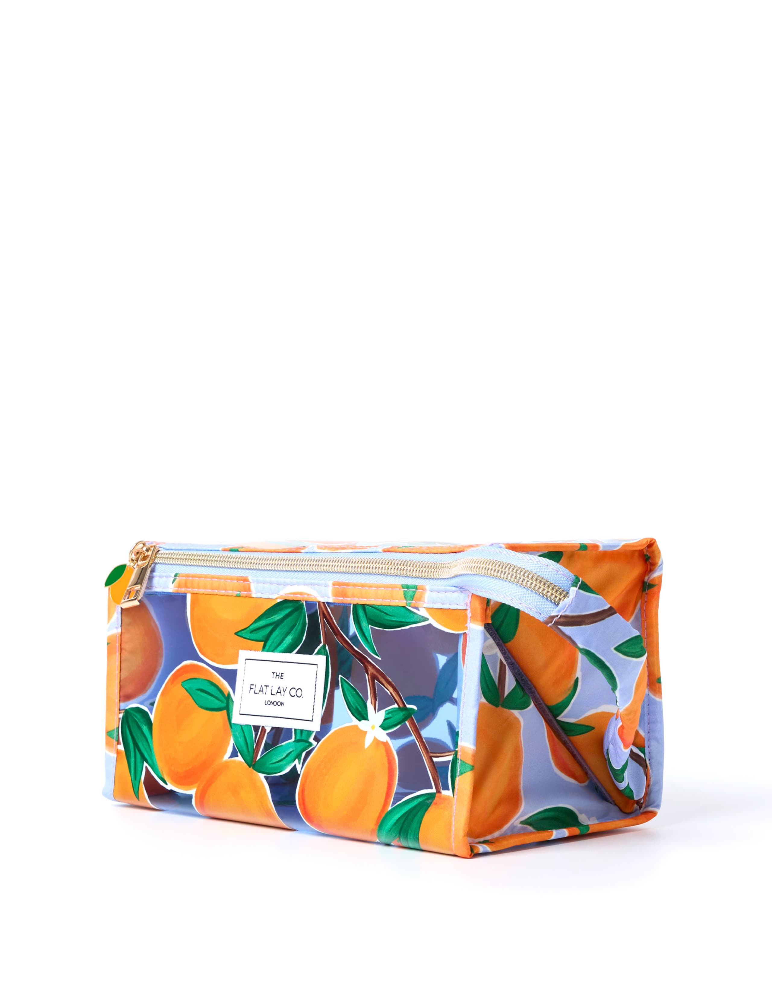 Jelly Flat Lay Makeup Box Bag - Mediterranean Oranges 2 of 8