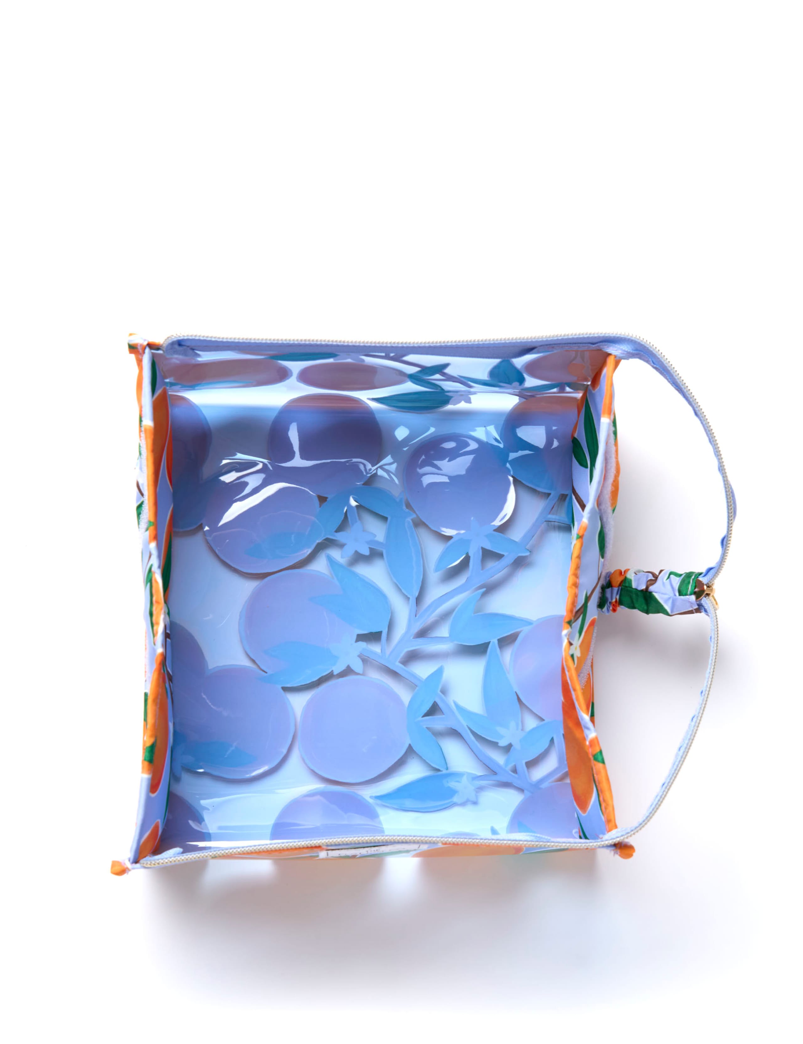 Jelly Flat Lay Makeup Box Bag - Mediterranean Oranges 3 of 8