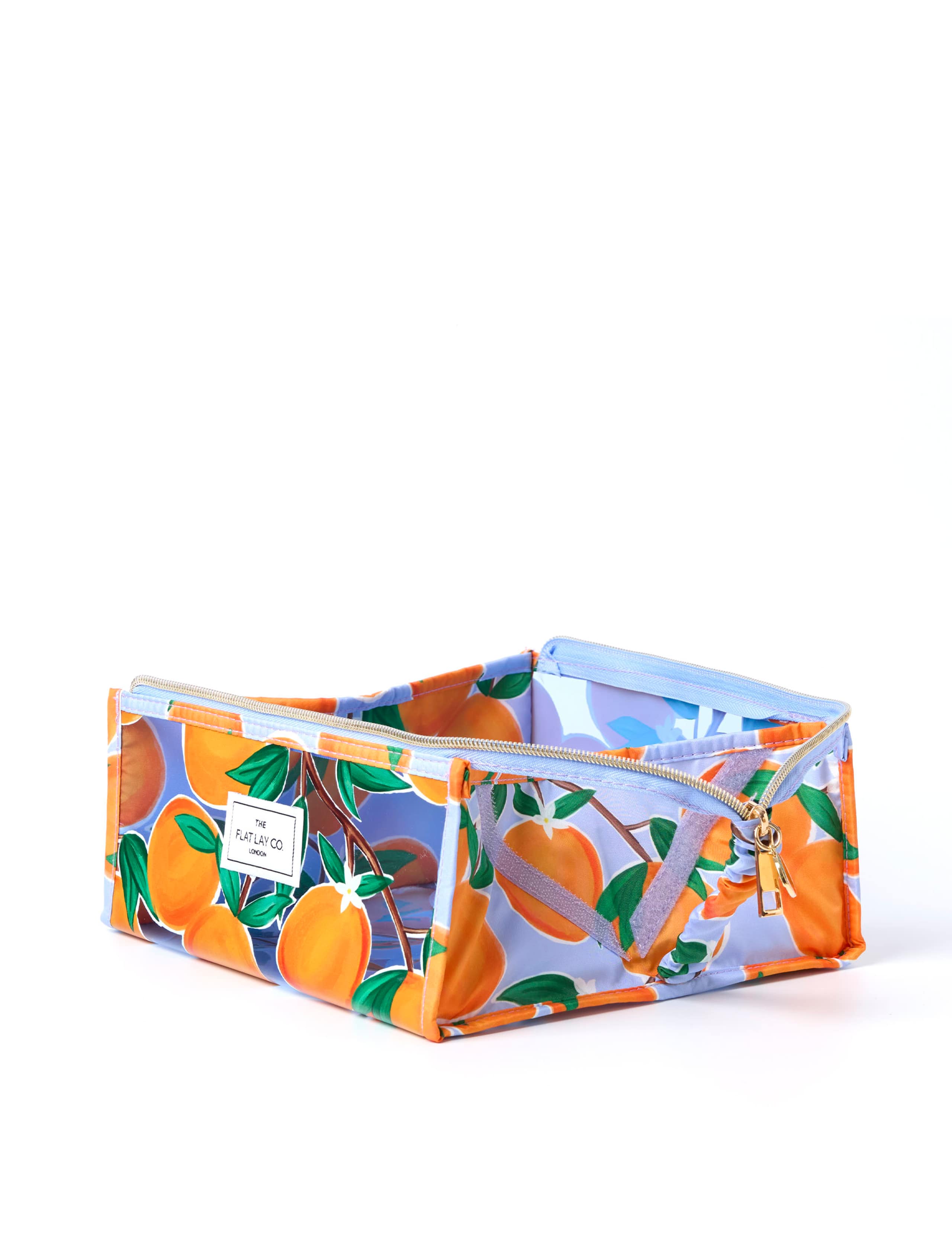 Jelly Flat Lay Makeup Box Bag - Mediterranean Oranges 4 of 8