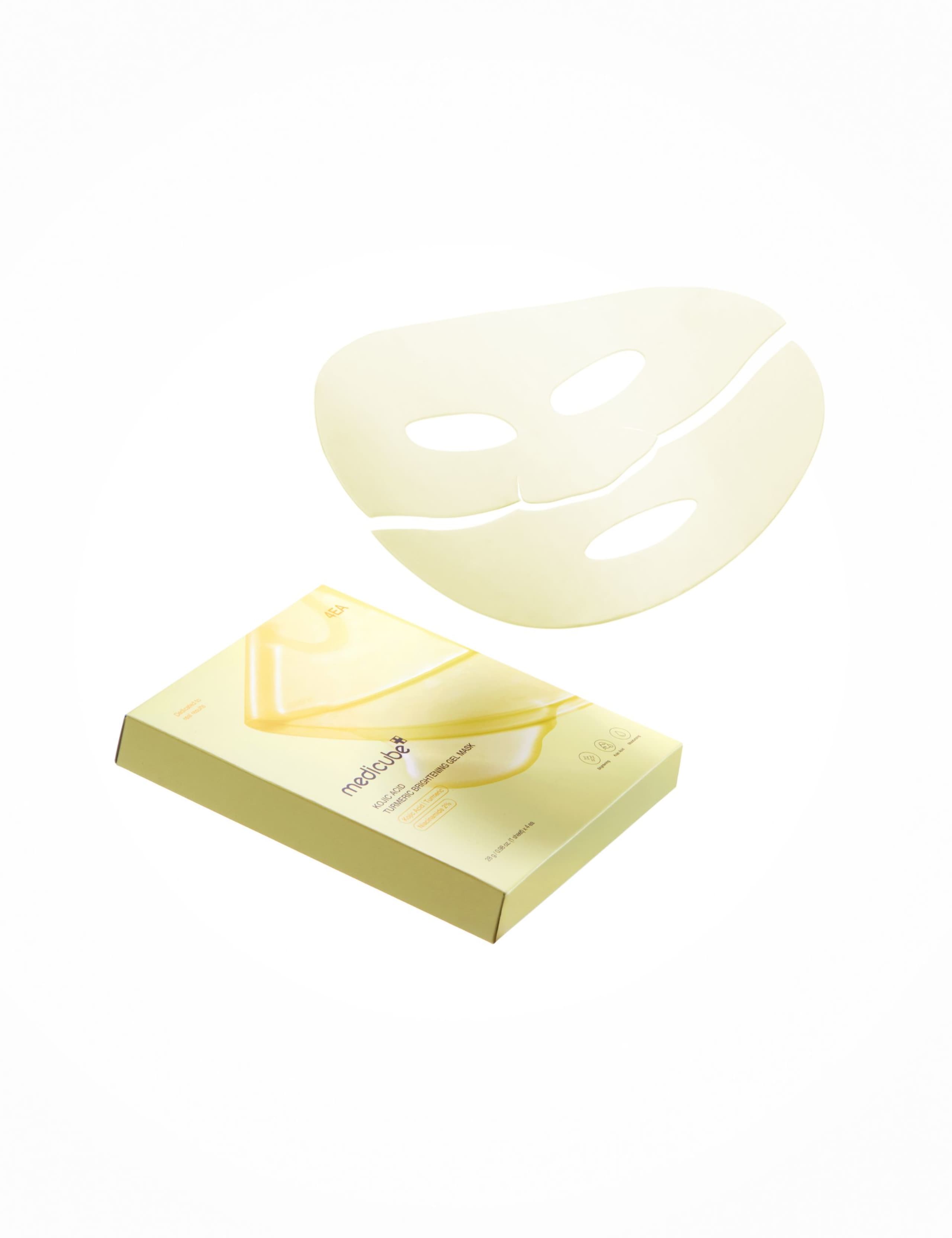 Kojic Acid Turmeric Brightening Gel Masks (4 Pack) 2 of 4