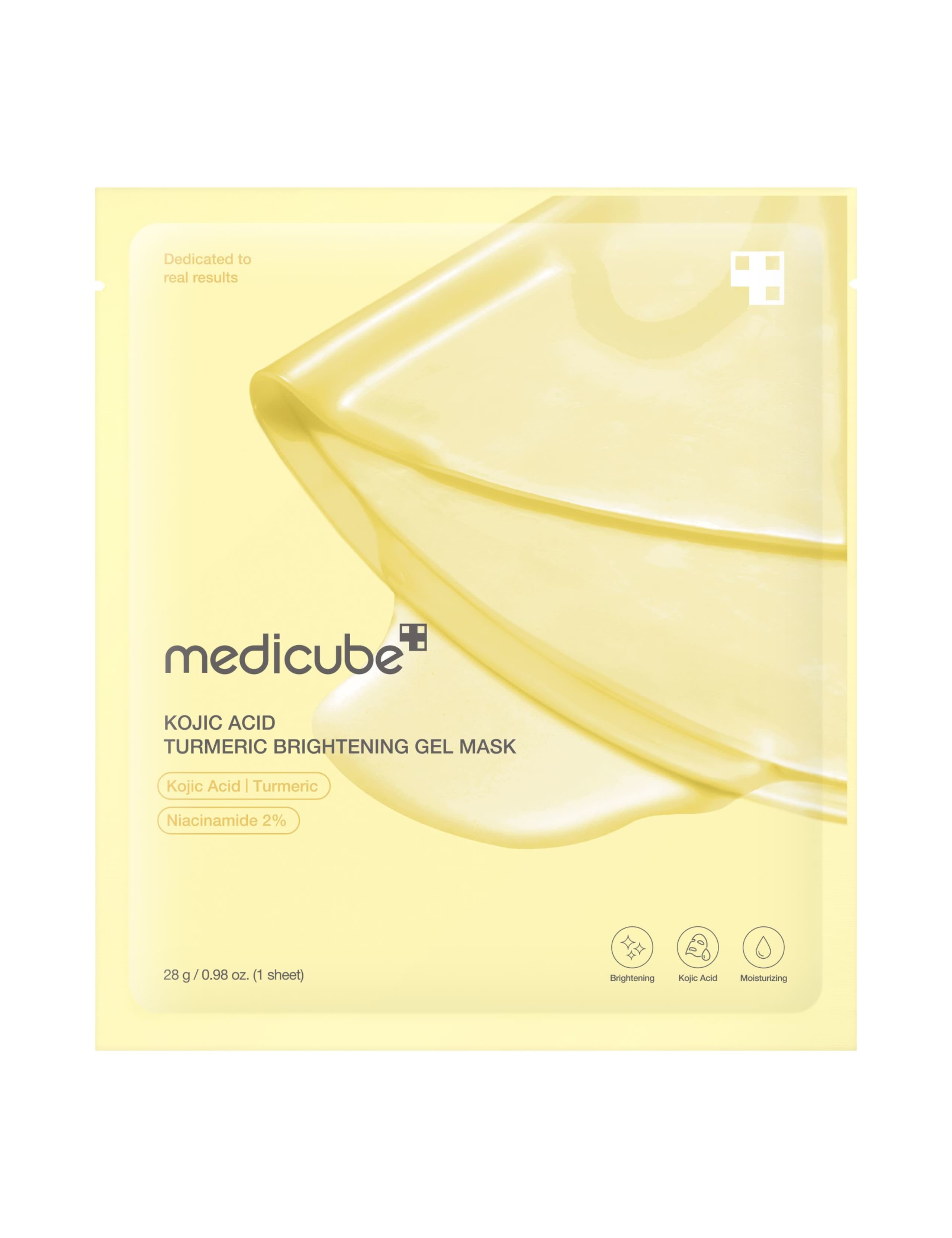 Kojic Acid Turmeric Brightening Gel Masks (4 Pack) 3 of 4