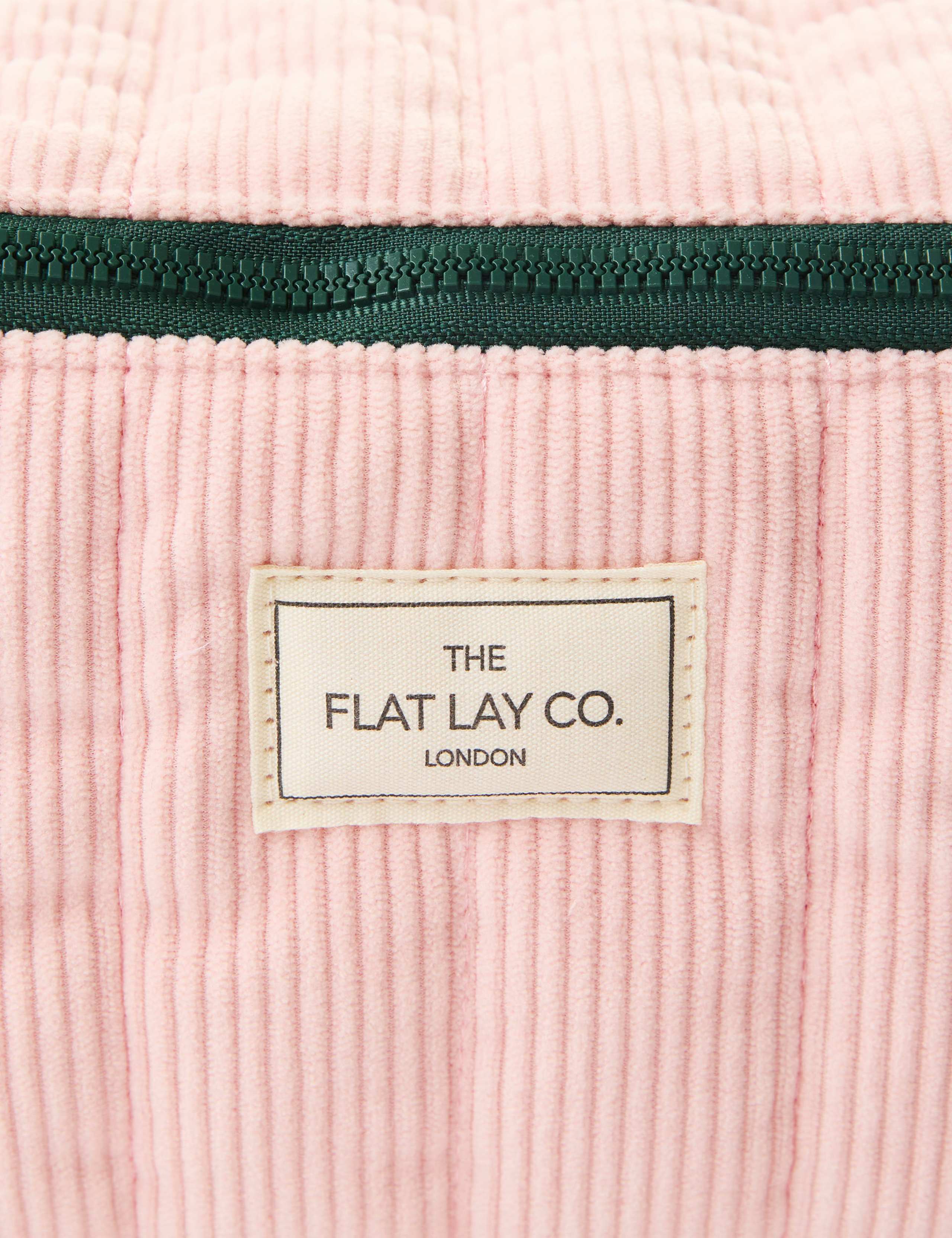 Marshmallow Flat Lay Makeup Box Bag - Pink Cord 5 of 8