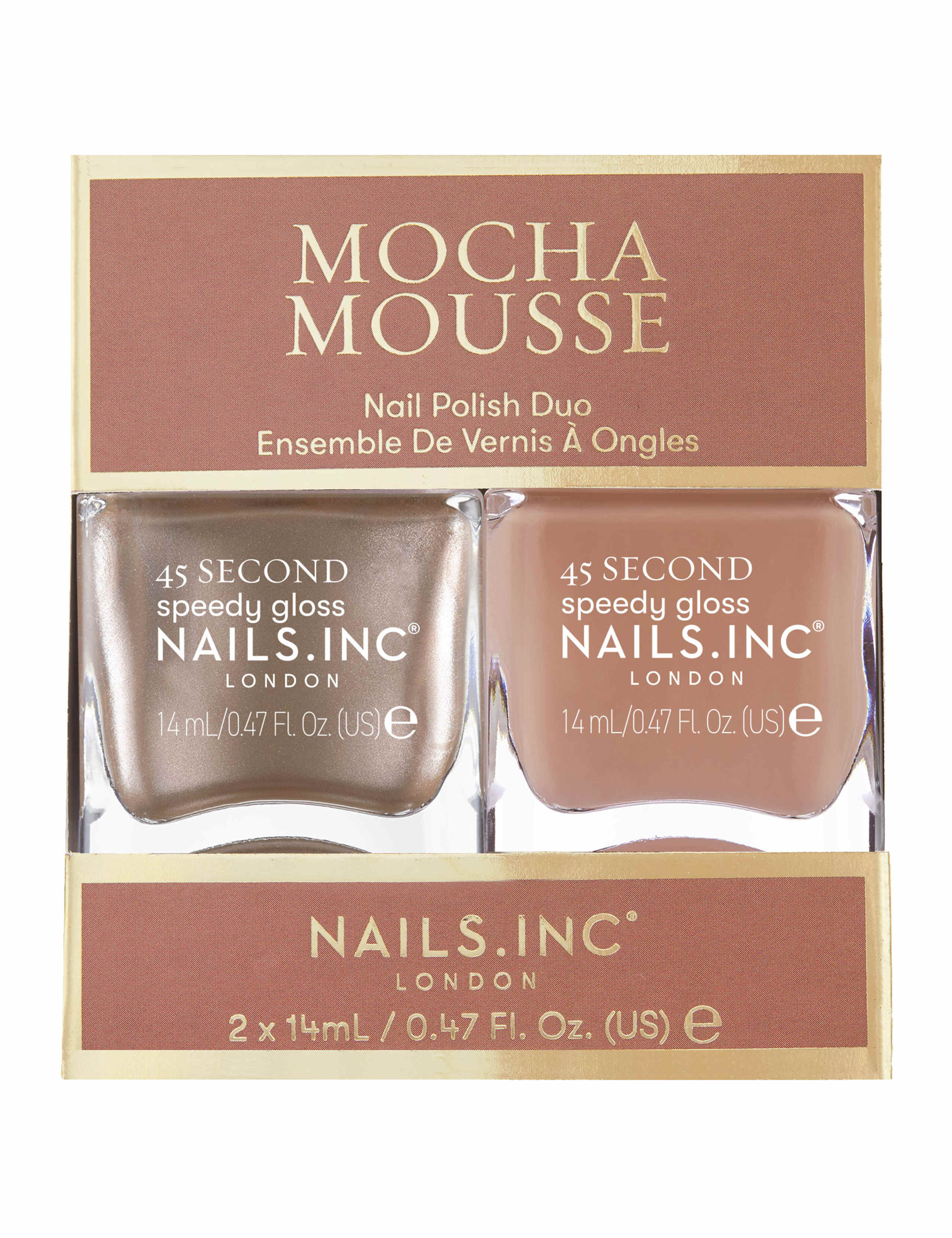 Nails.INC Mocha Mousse Nail Polish Duo 2 of 6