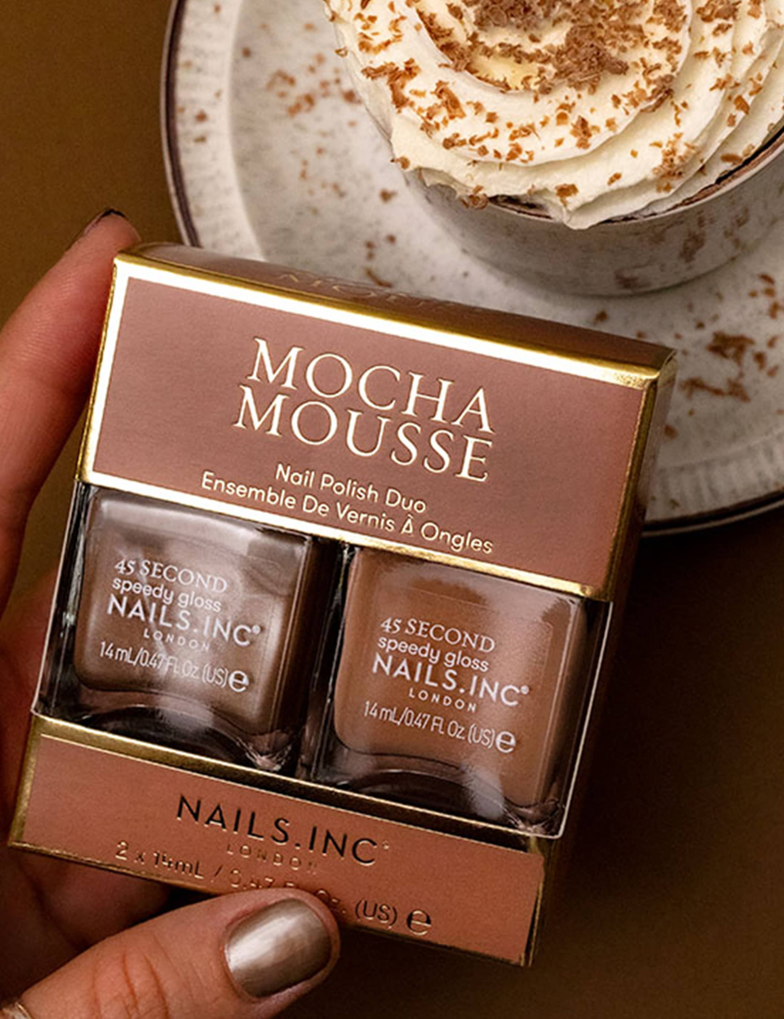 Nails.INC Mocha Mousse Nail Polish Duo 6 of 6