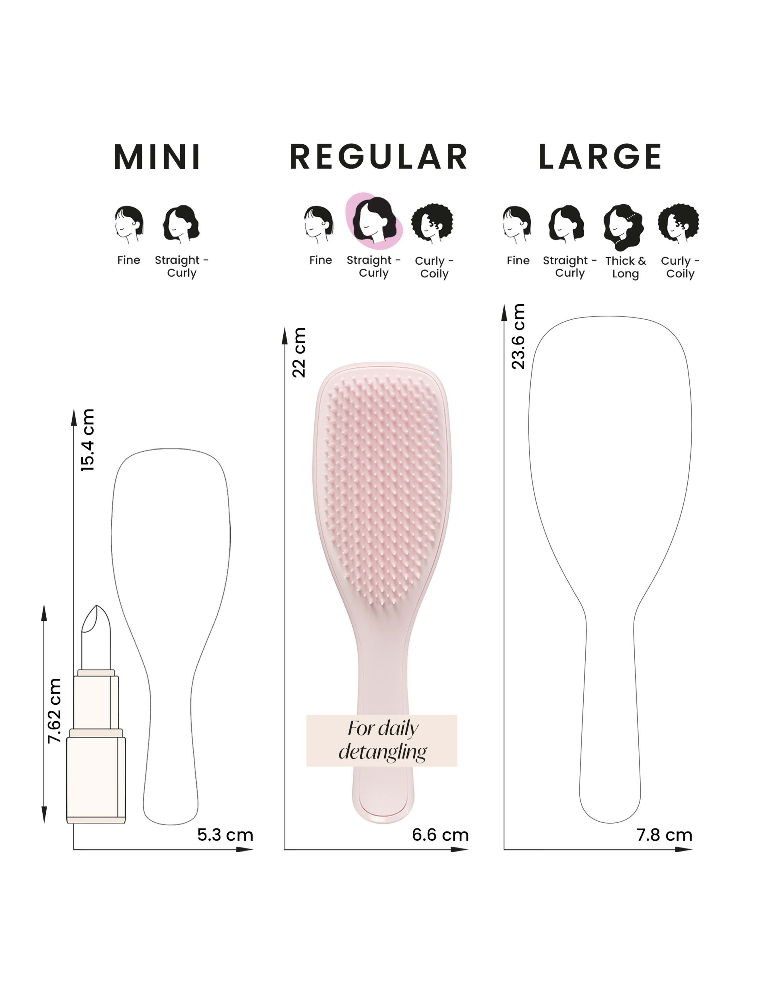 Ultimate Detangler Plant Brush Marshmallow Pink 85g 5 of 7