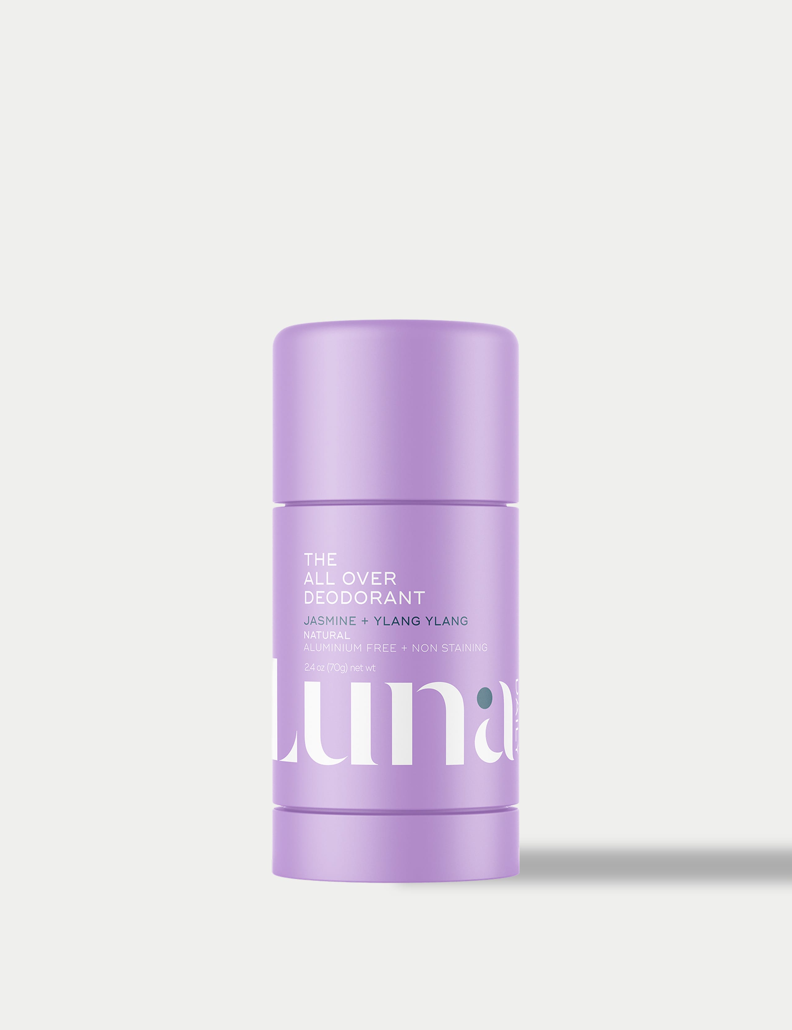 The All Over Deodorant™- Extra-strength, Natural, Non-Staining Deodorant Stick - Jasmine & Ylang Ylang 70g 1 of 5