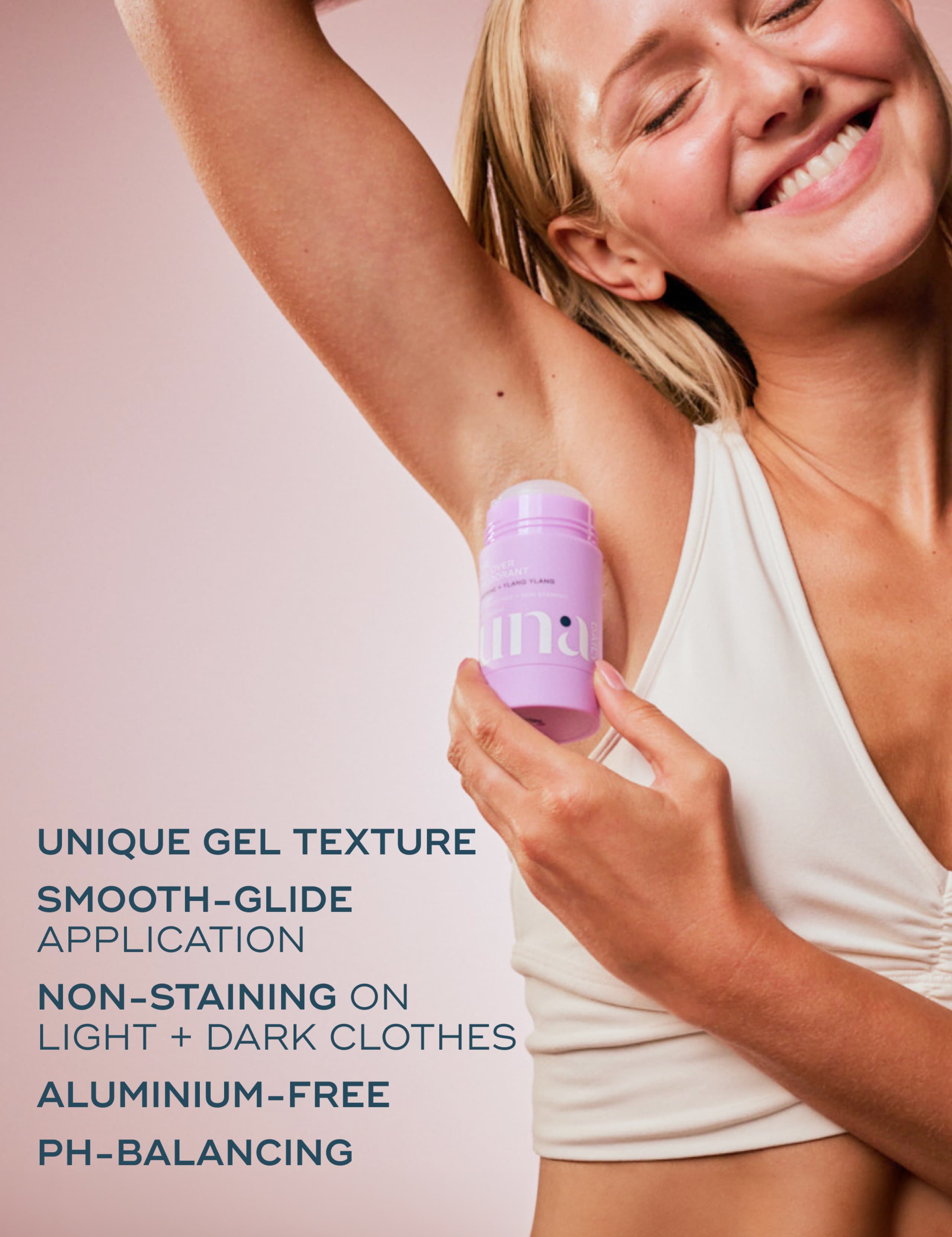 The All Over Deodorant™- Extra-strength, Natural, Non-Staining Deodorant Stick - Jasmine & Ylang Ylang 70g 3 of 5