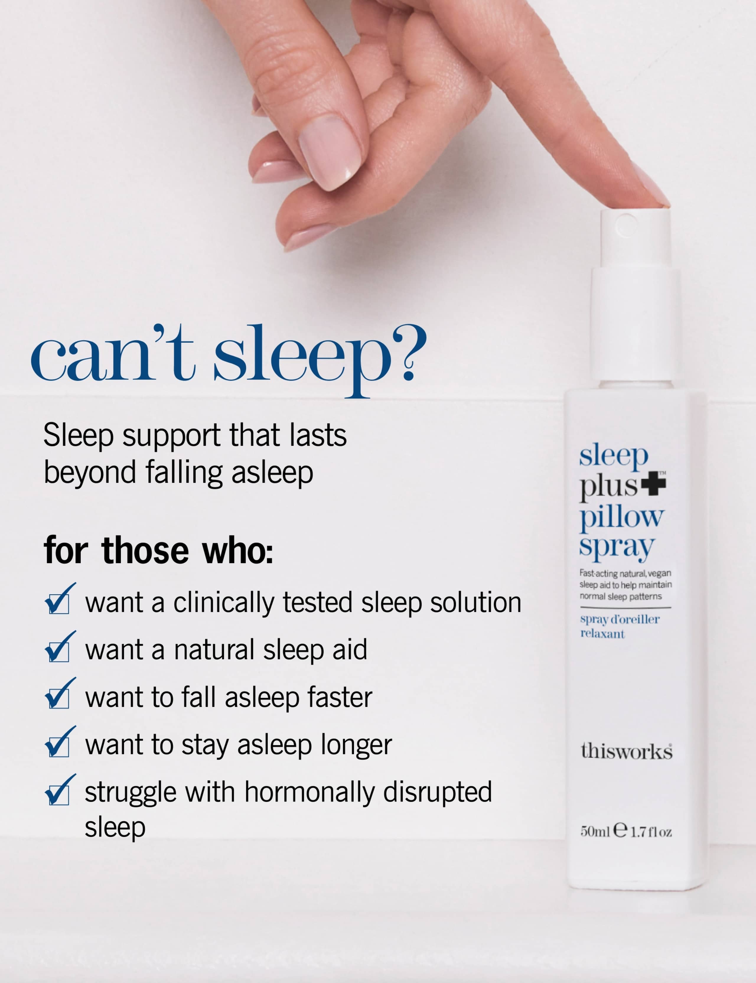 Sleep Plus Pillow Spray 100ml 4 of 11