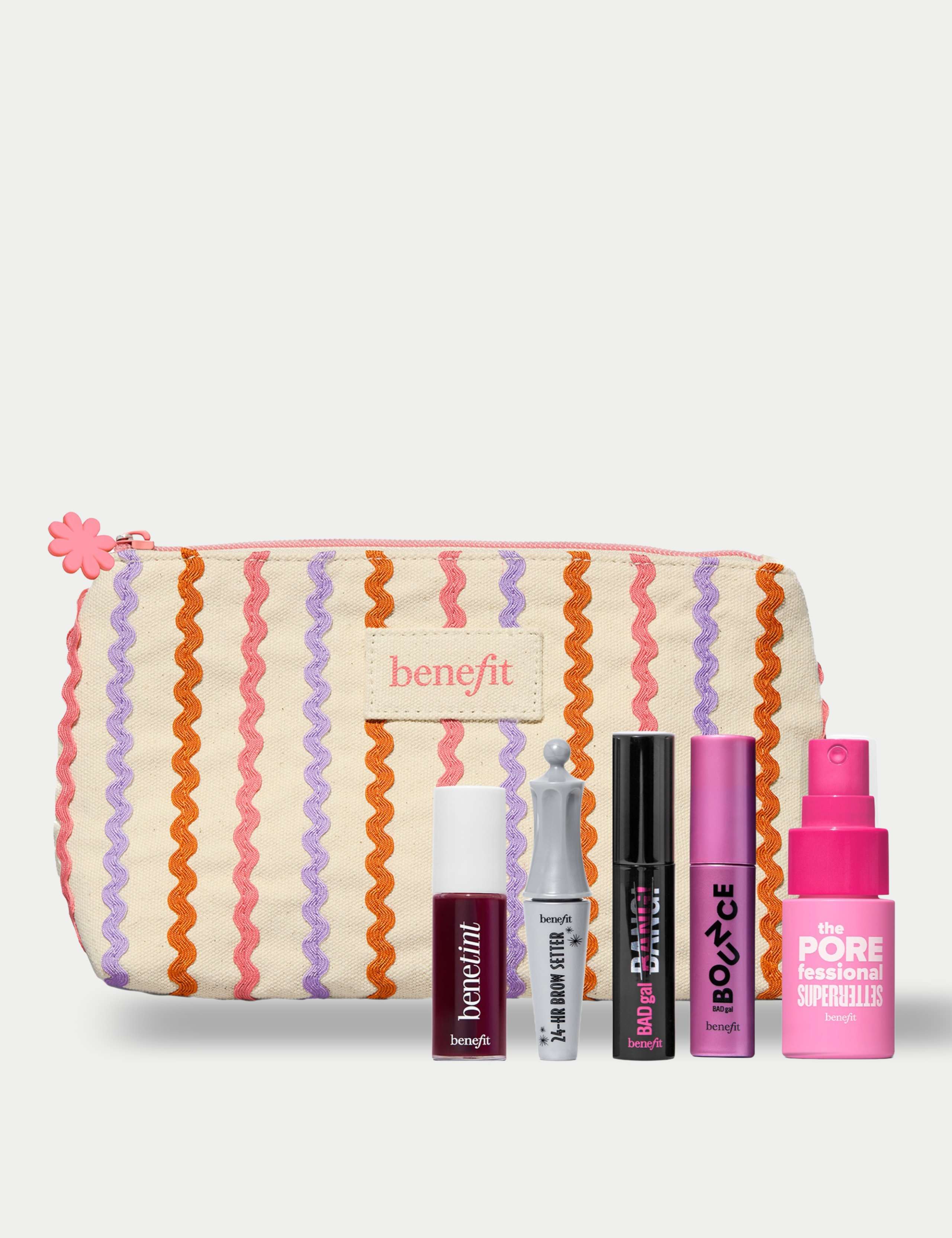 Mascara Brow Cheek & Setting Spray with Makeup Bag 1 of 1