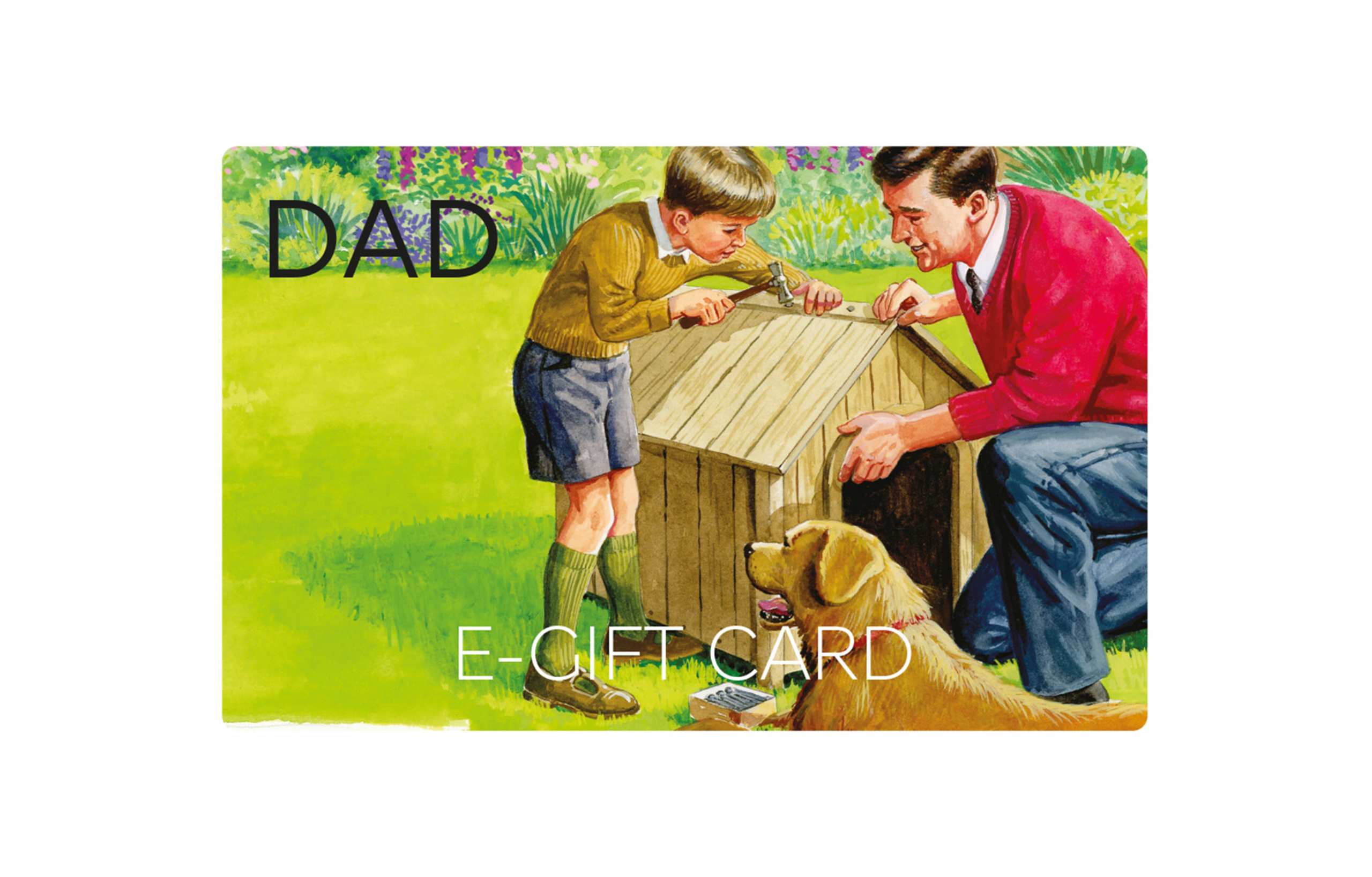 Dad Retro DIY E-Gift Card 1 of 2
