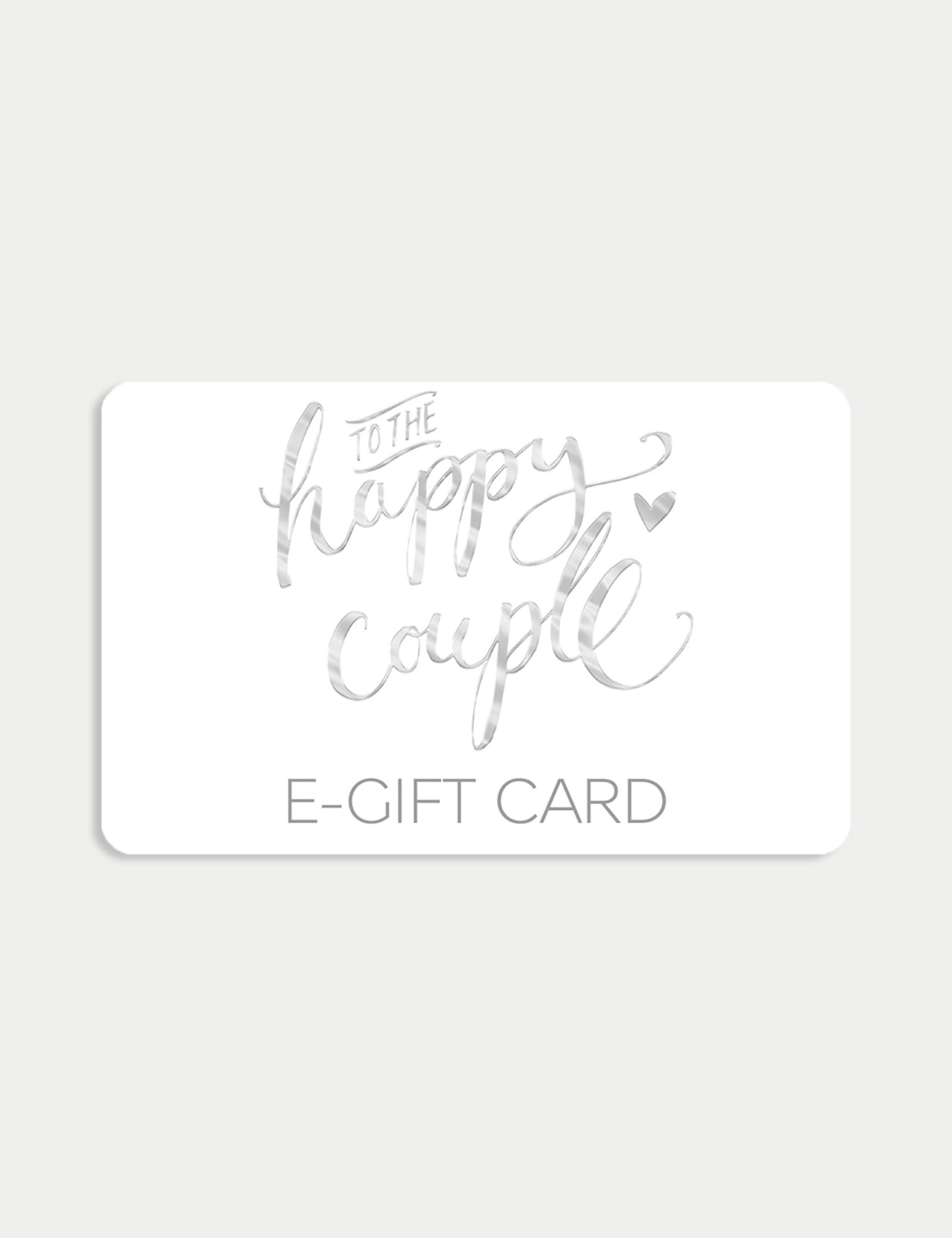 Happy Couple E-Gift Card 1 of 1
