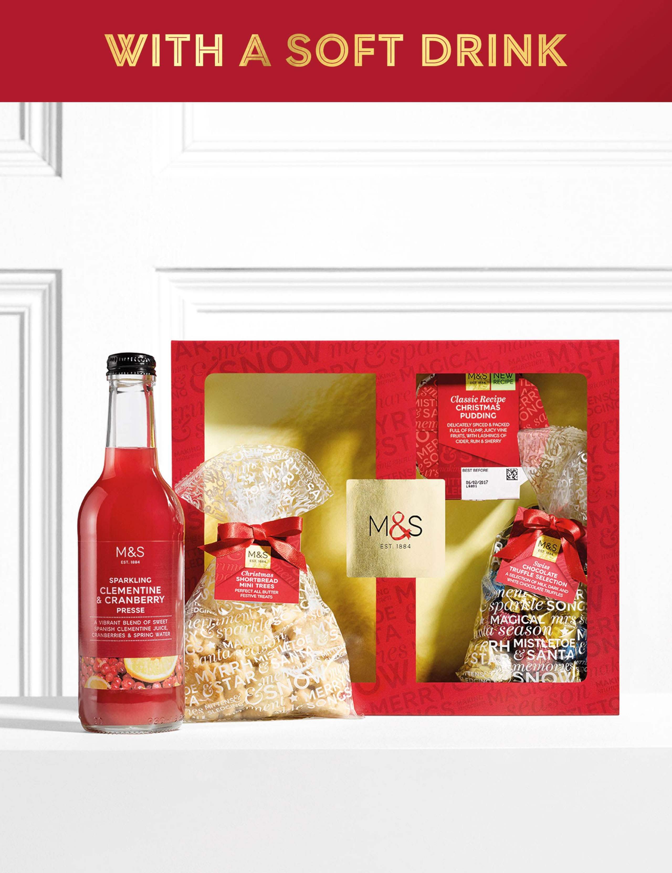 Christmas Food Box with a Soft Drink 1 of 1
