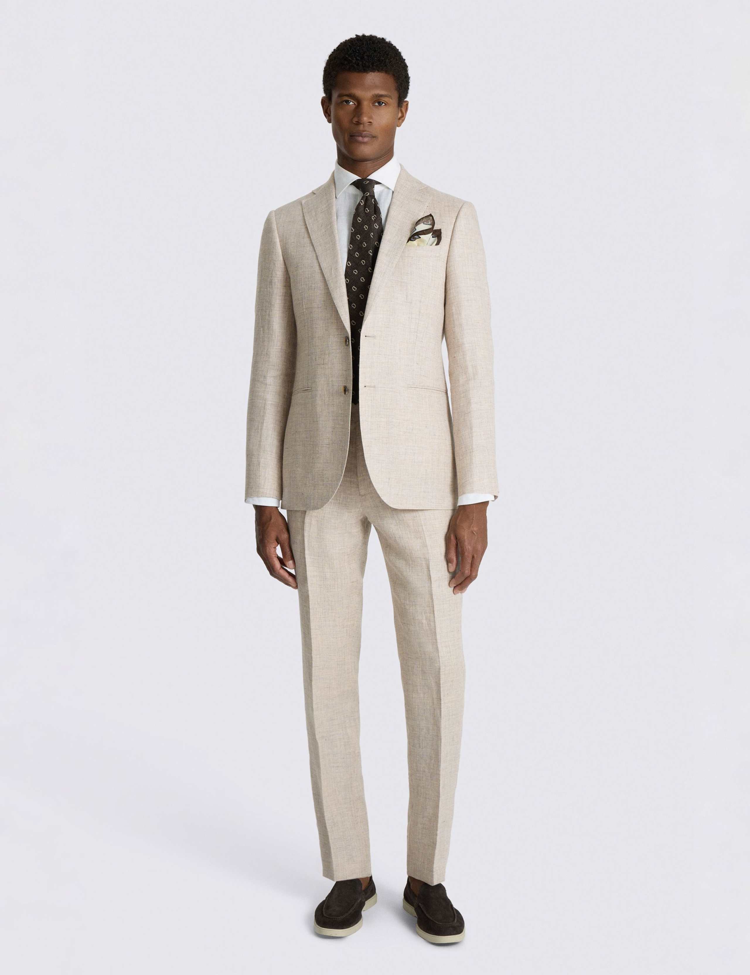 Slim Fit Pure Linen Suit Jacket 2 of 6