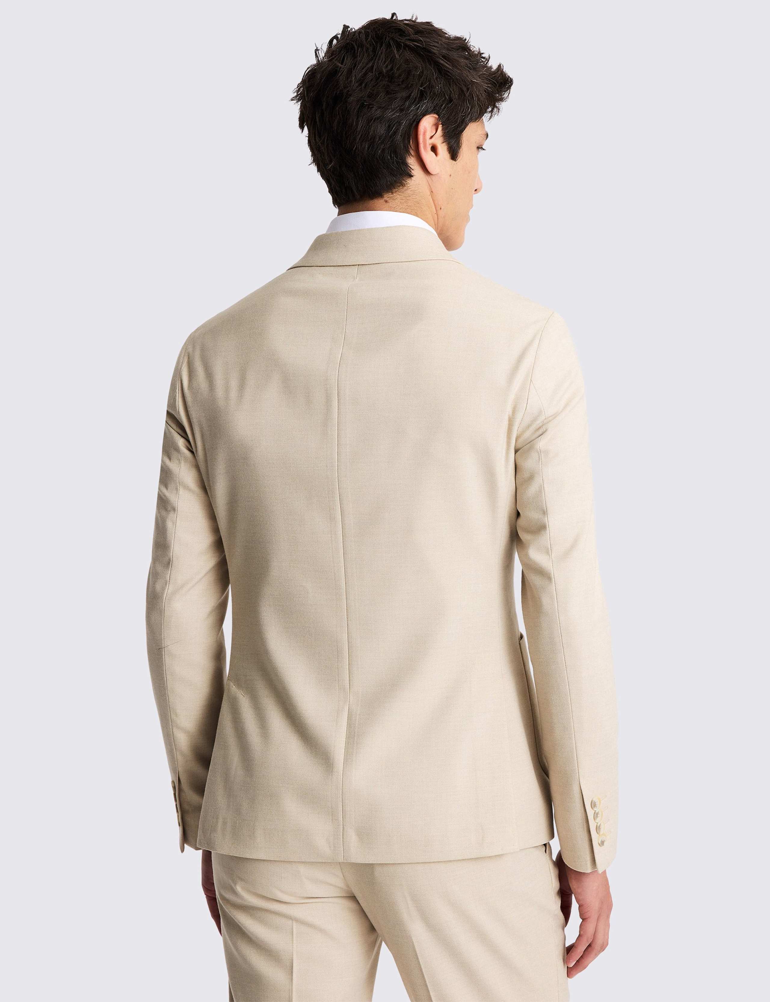 Slim Fit Double Breasted Suit Jacket 4 of 5