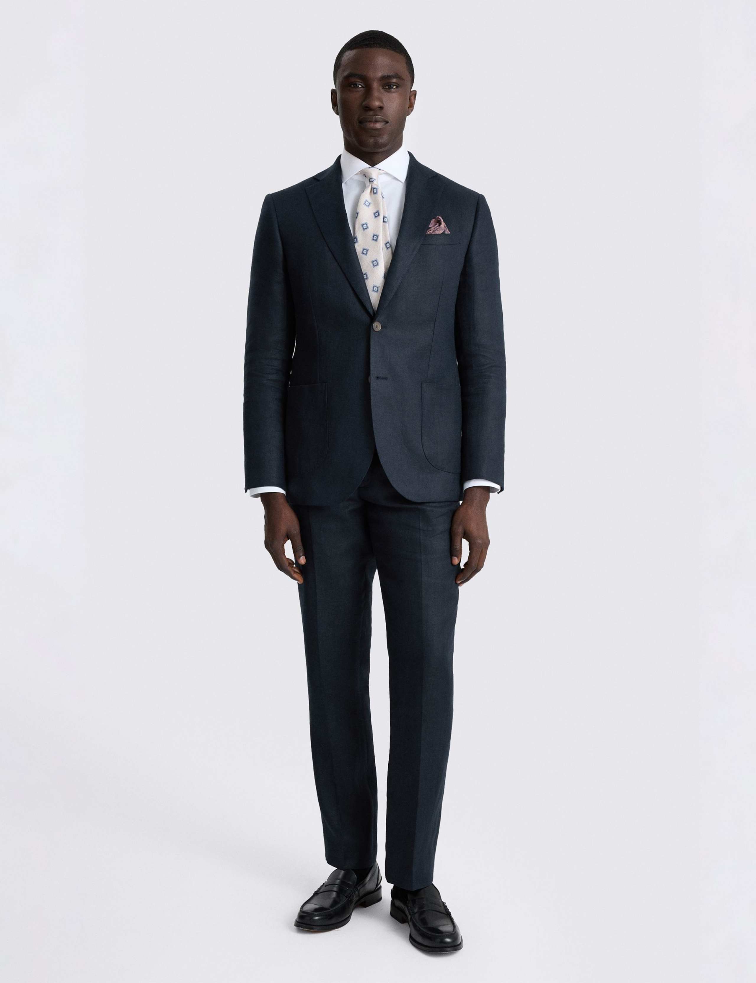 Slim Fit Pure Linen Twill Suit Jacket 4 of 7