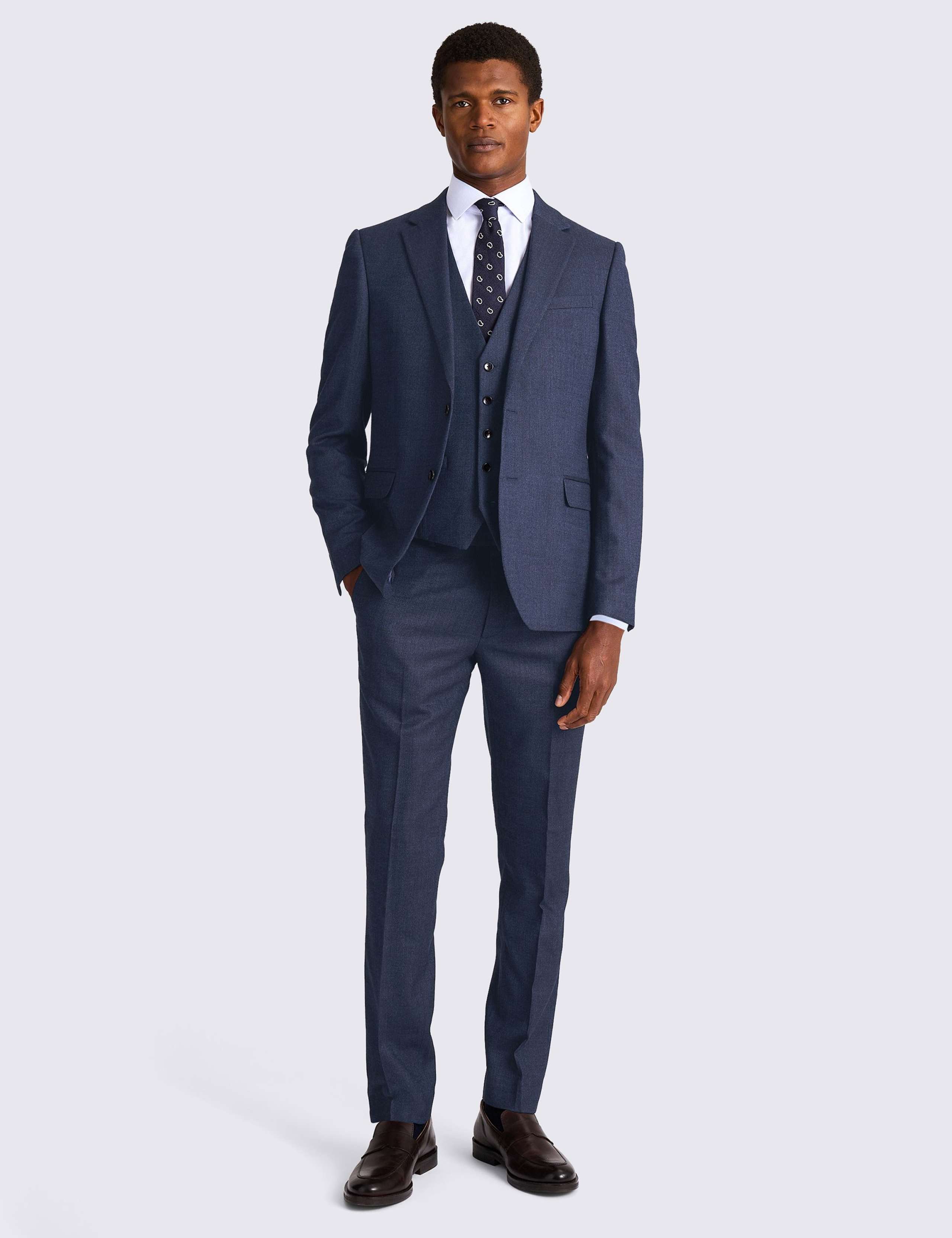 Slim Fit Wool Rich Textured Suit Jacket 3 of 7
