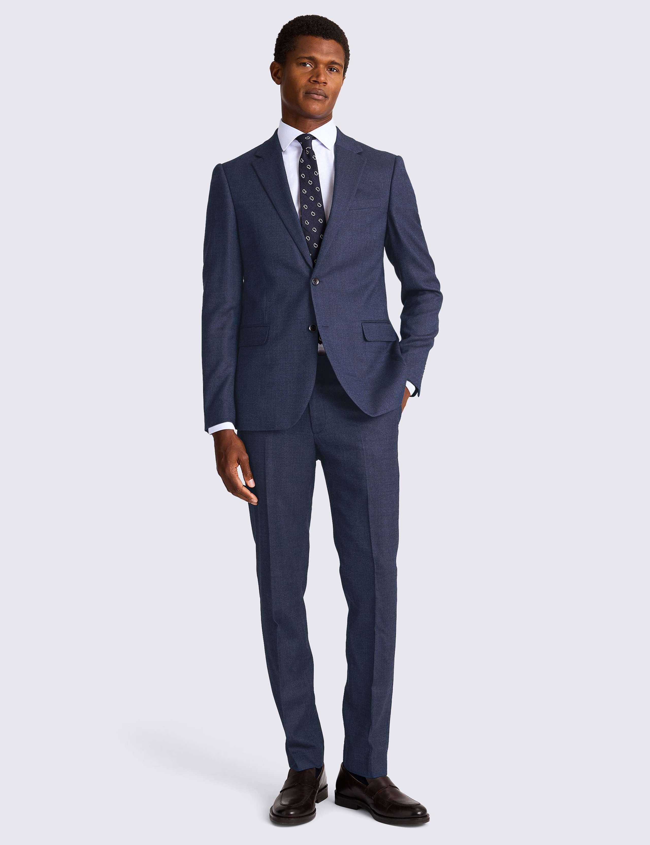 Slim Fit Wool Rich Textured Suit Jacket 5 of 7