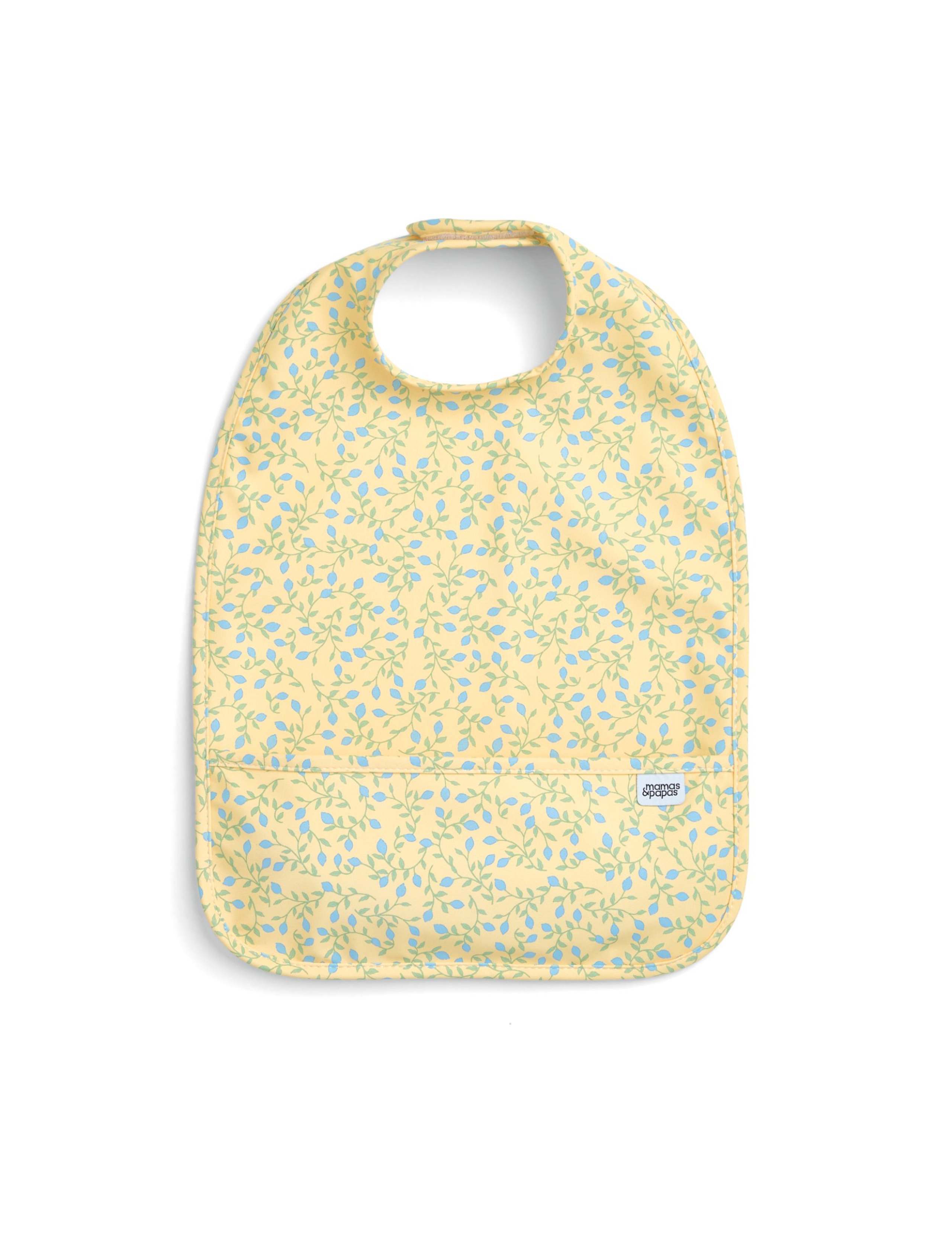 2 Pack Lemon Print Scoop Bibs 4 of 4