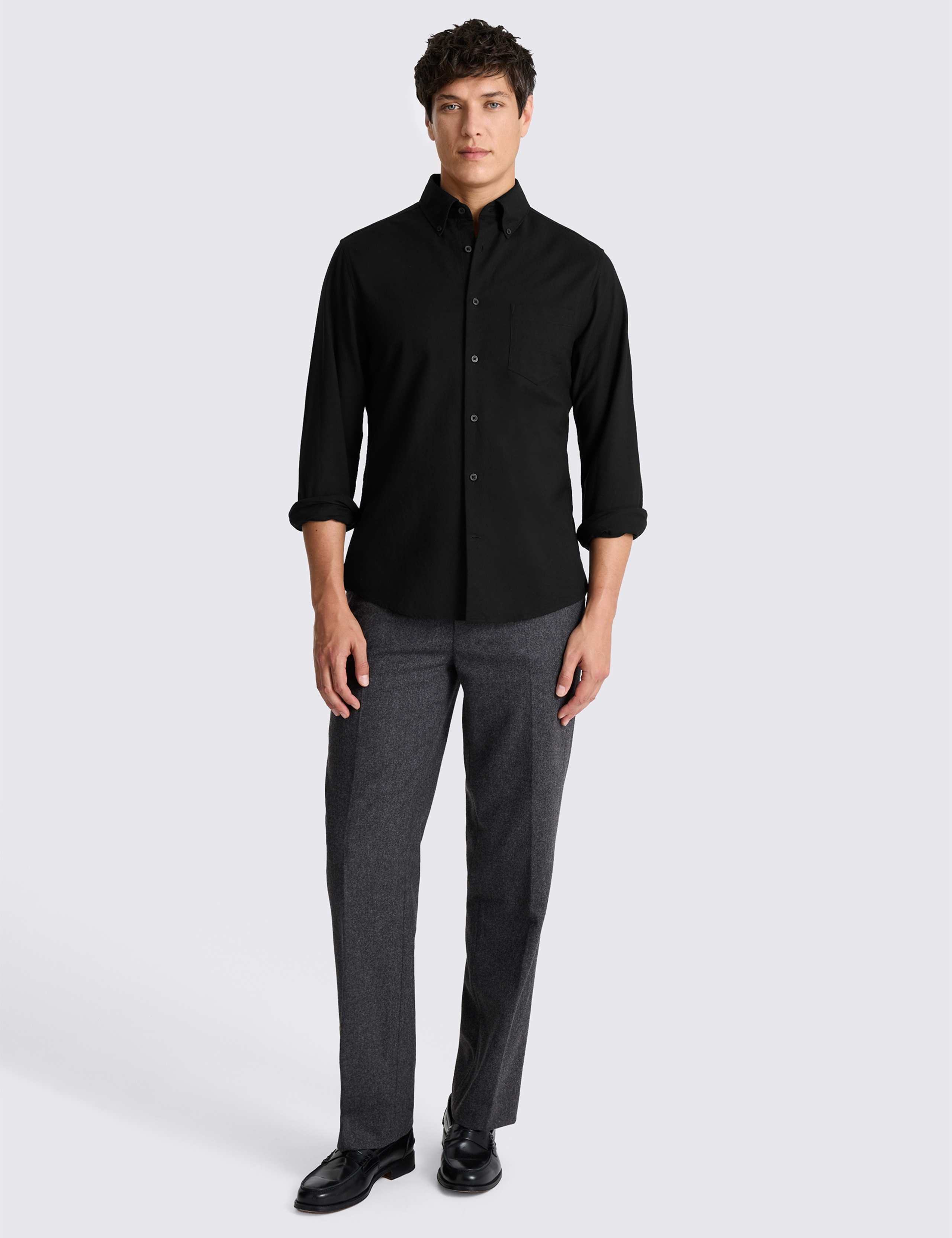 Regular Fit Pure Cotton Oxford Shirt 2 of 3