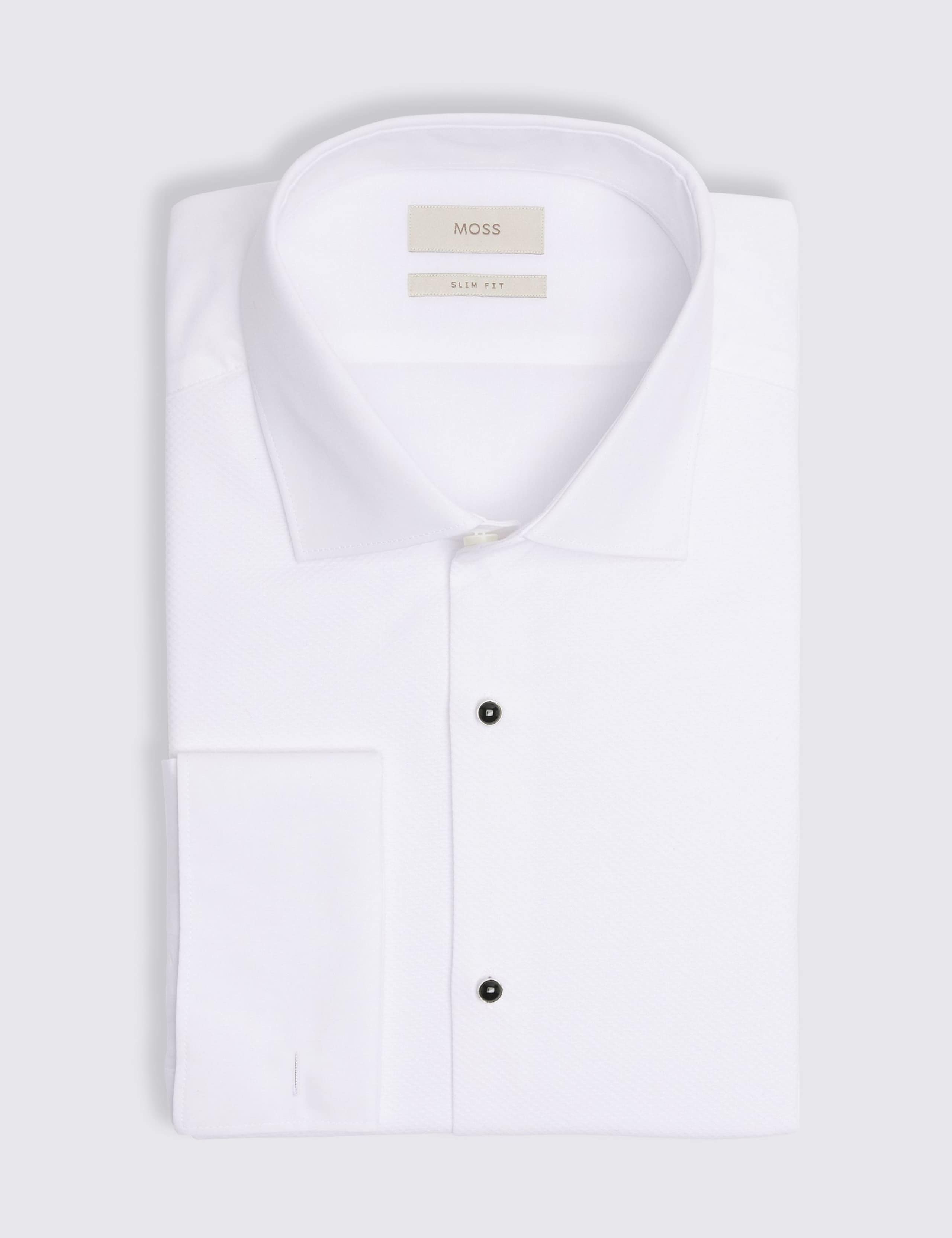 Slim Fit Pure Cotton Dress Shirt 2 of 3