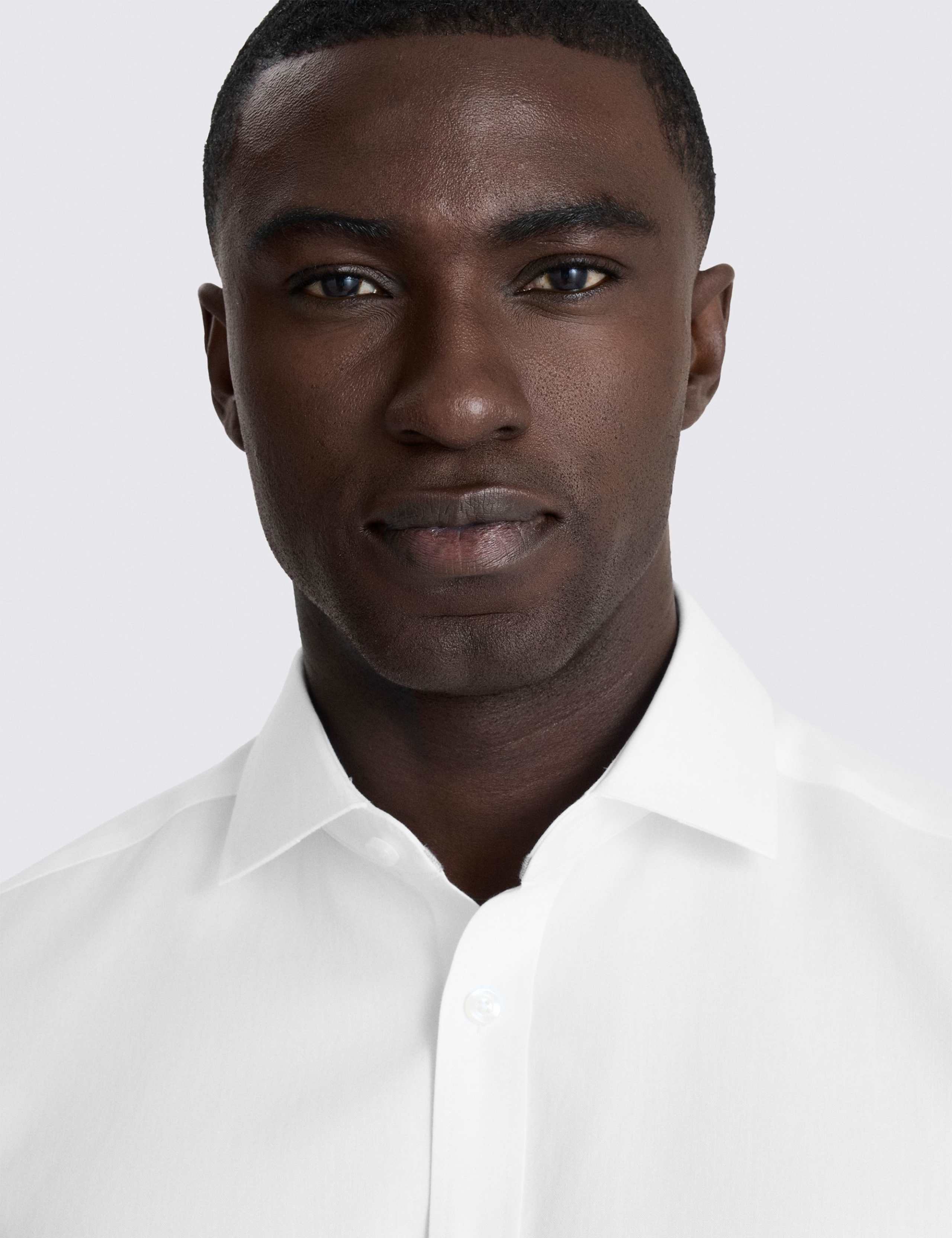 Tailored Fit Non Iron Pure Cotton Oxford Shirt 3 of 3
