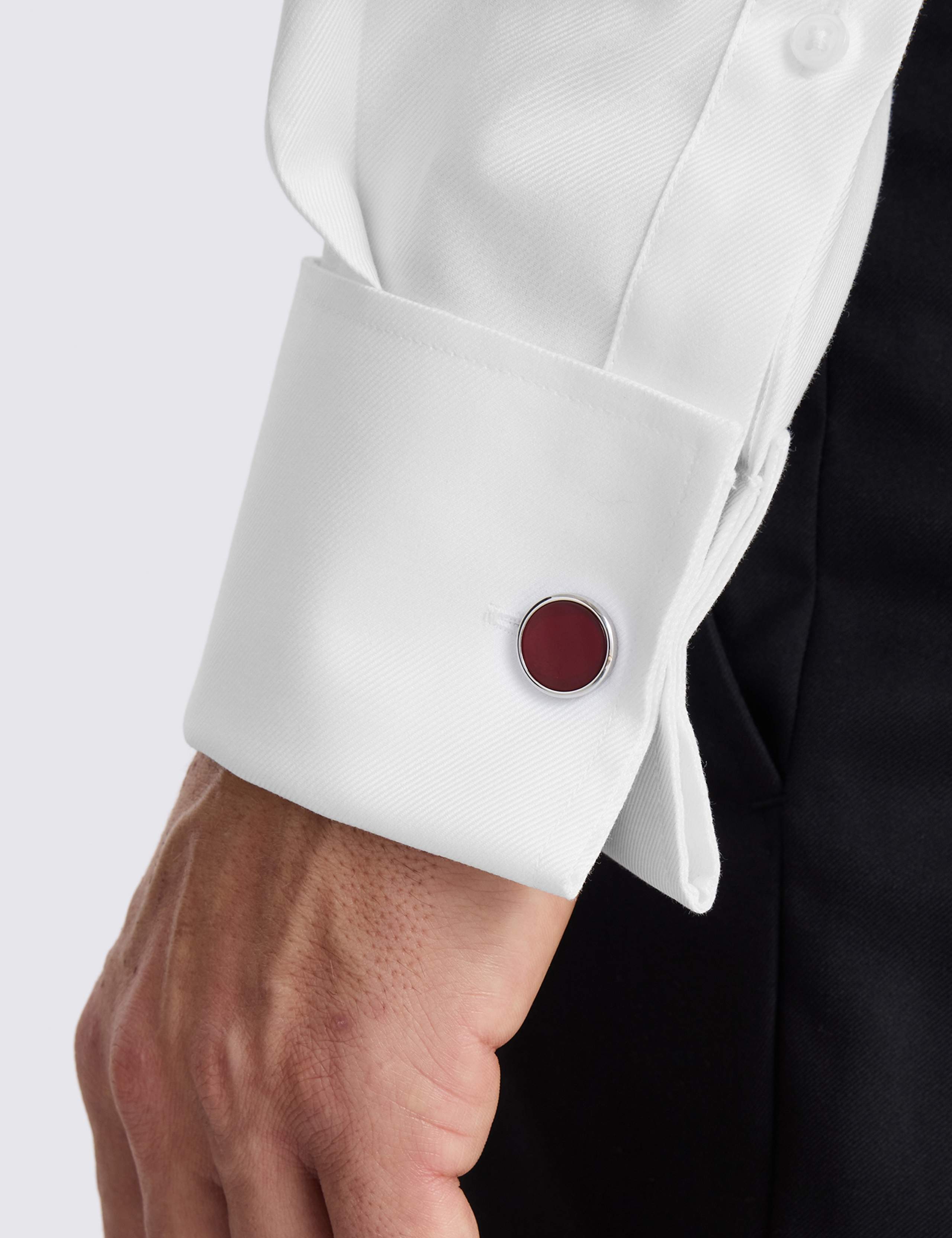 Tailored Fit Pure Cotton Twill Shirt 3 of 3
