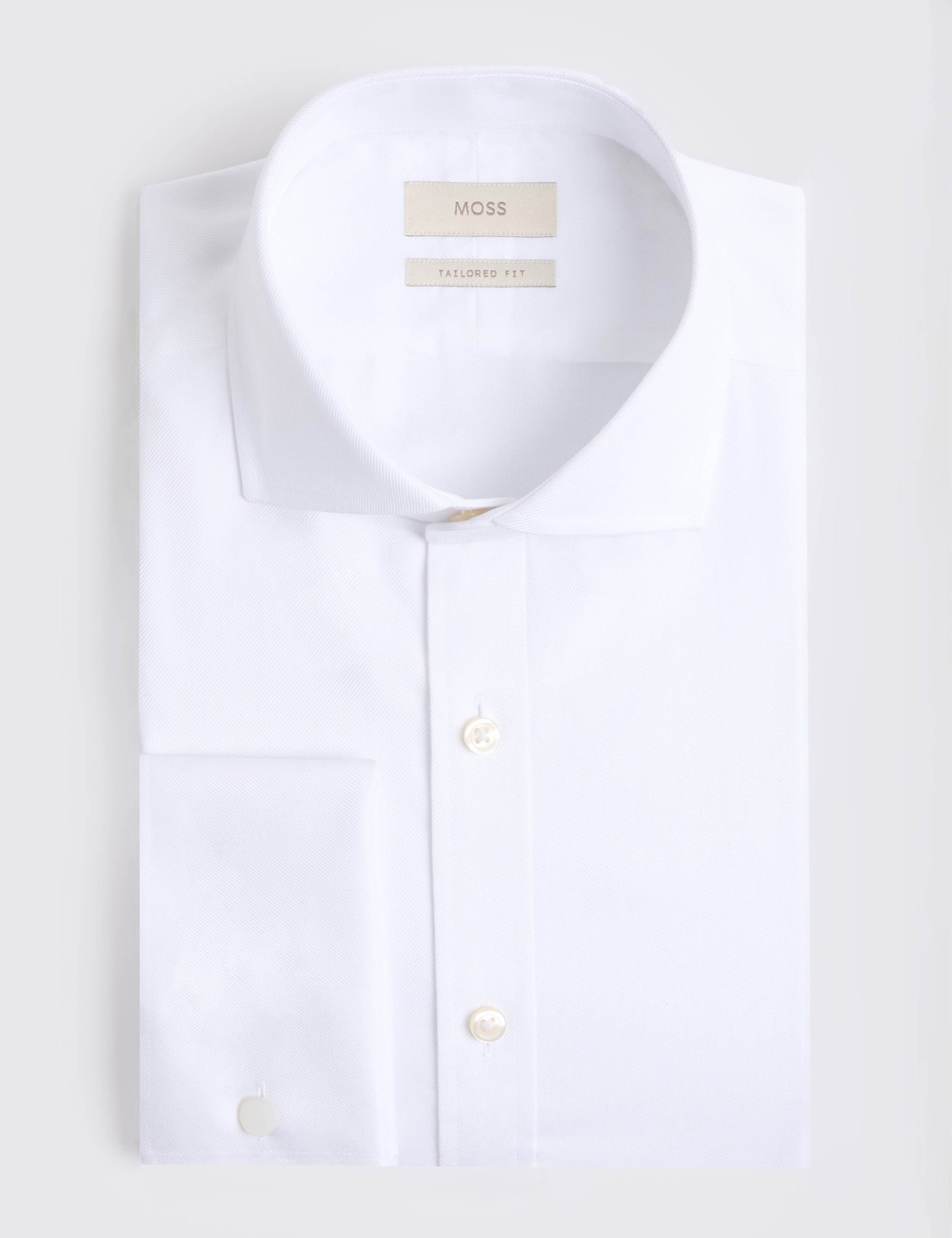 Tailored Fit Pure Cotton Twill Shirt 2 of 3
