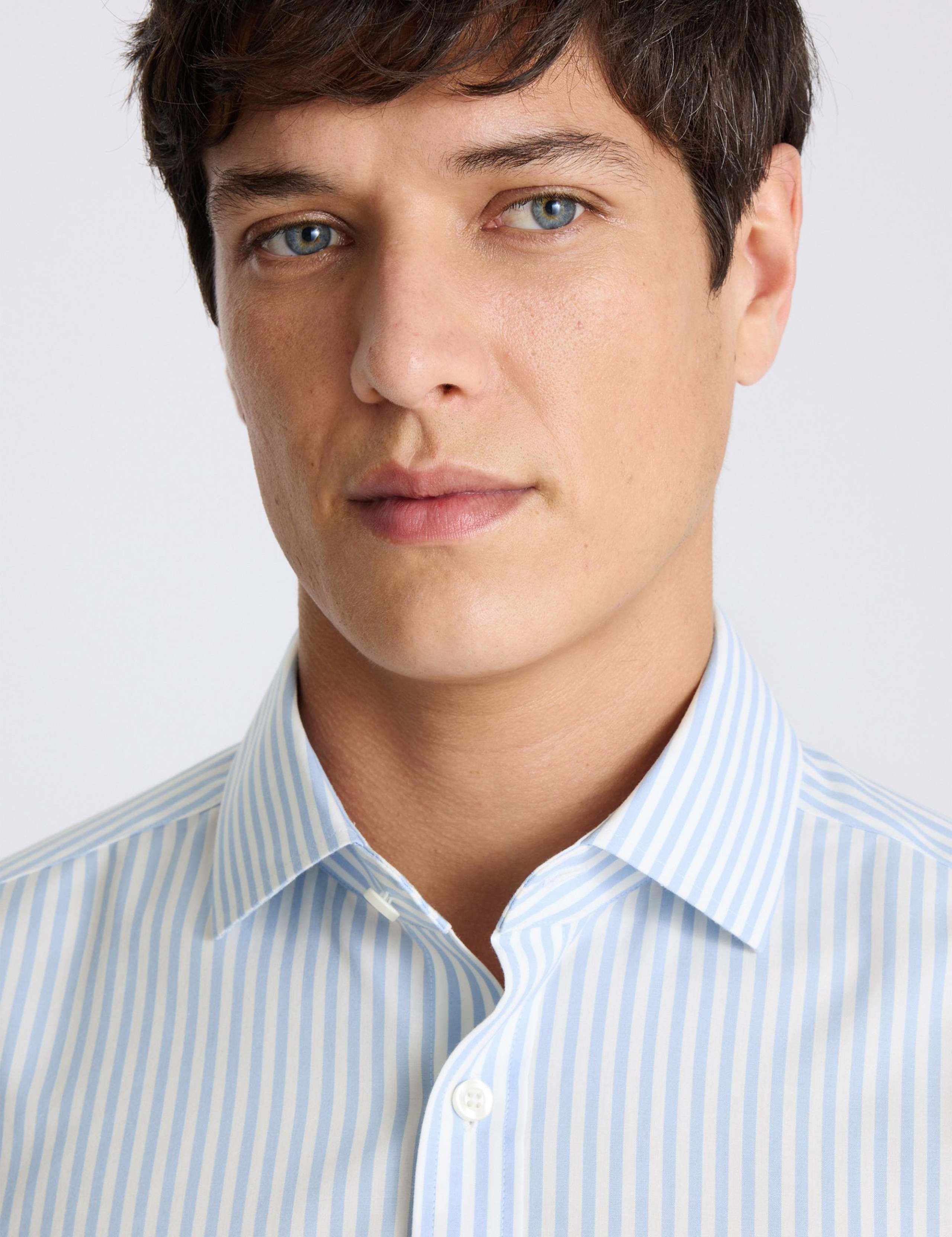 Tailored Fit Non Iron Striped Shirt 3 of 3