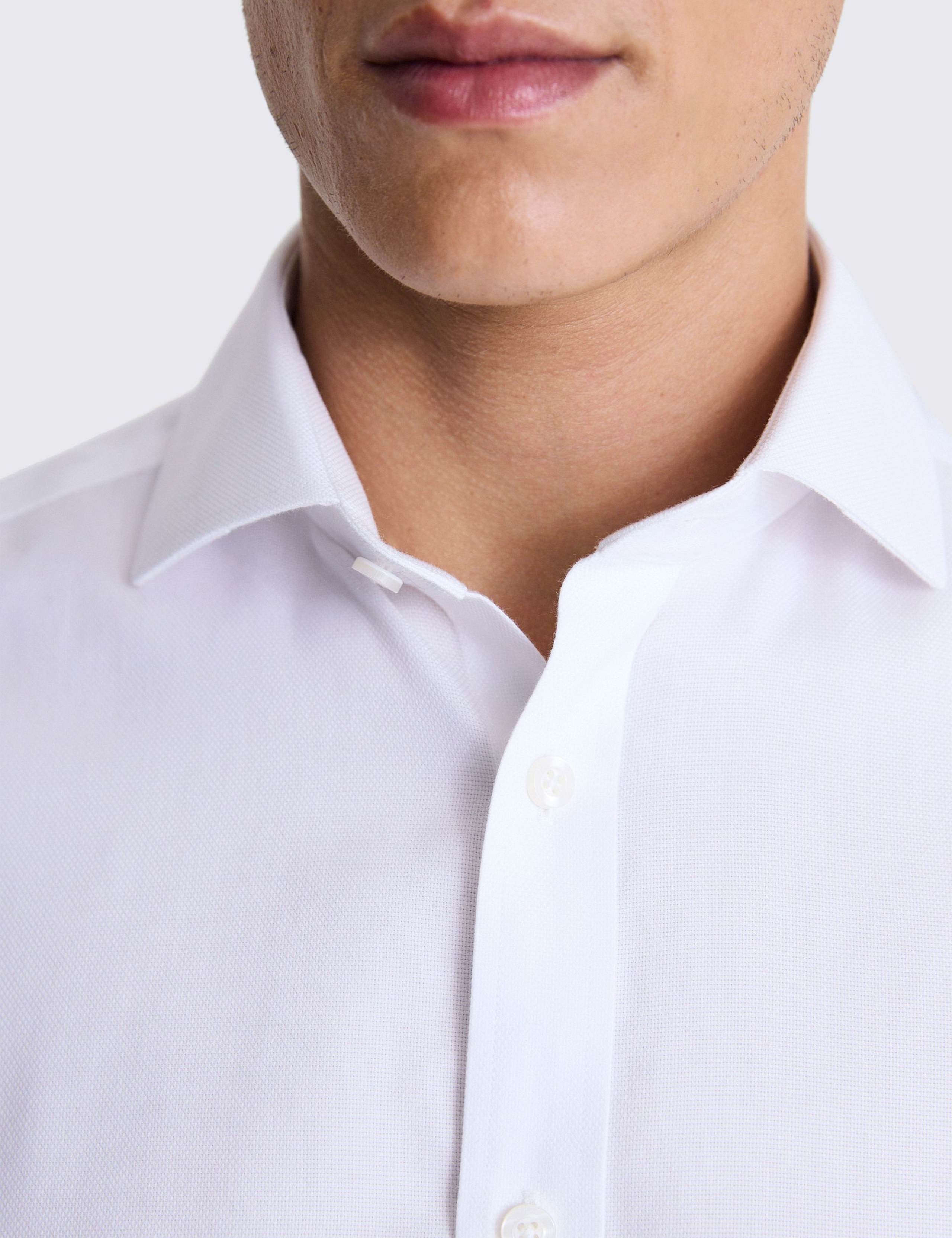 Tailored Fit Non Iron Pure Cotton Oxford Shirt 3 of 4