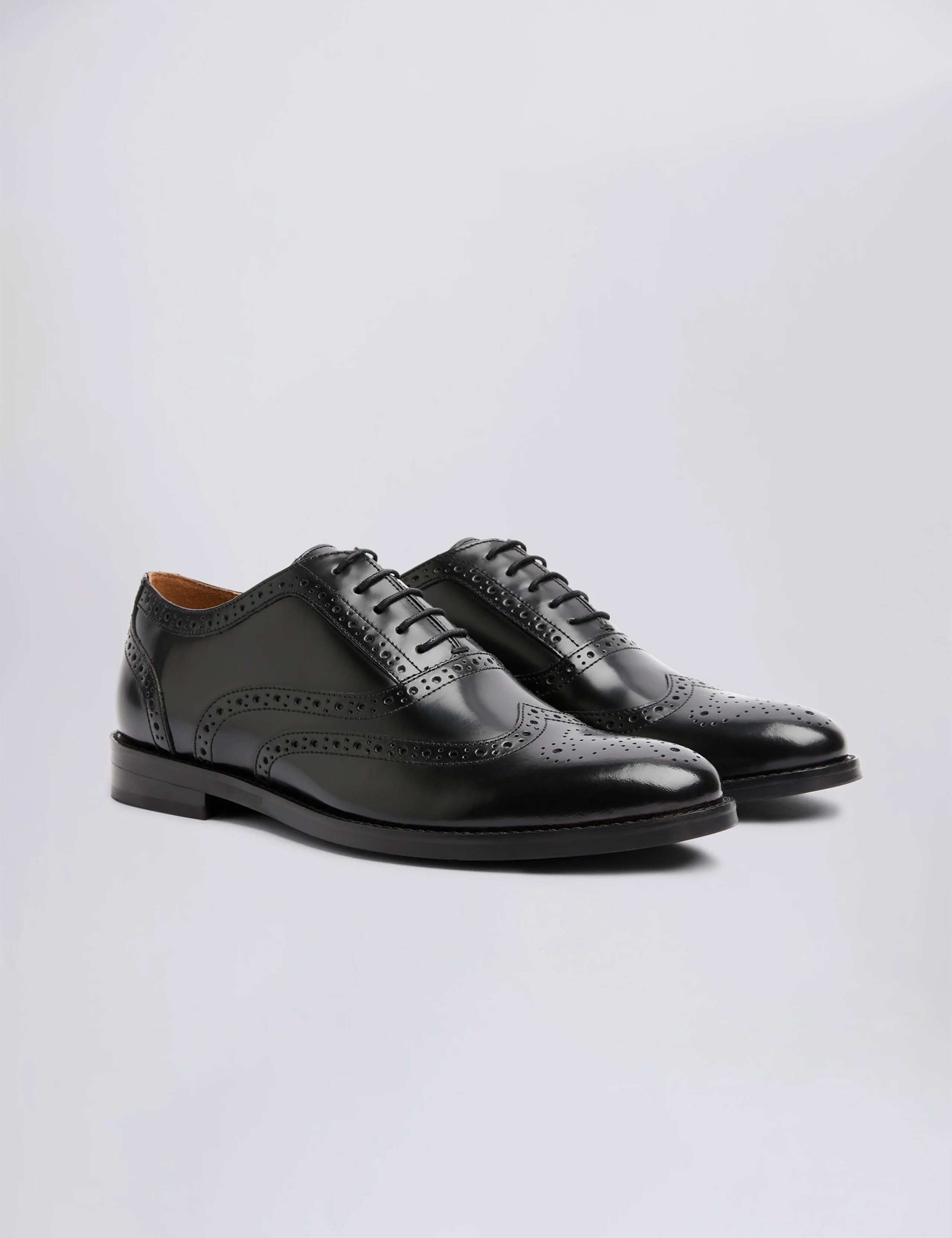 Leather Oxford Brogue Shoes 2 of 4