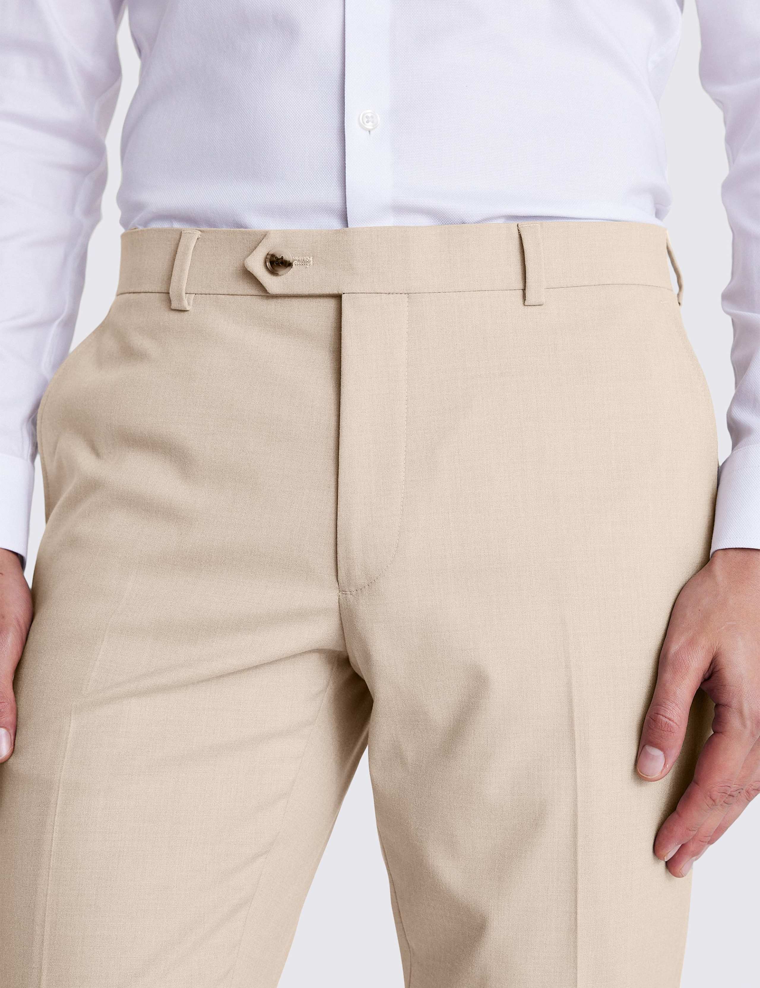 Slim Fit Stretch Suit Trousers 2 of 3