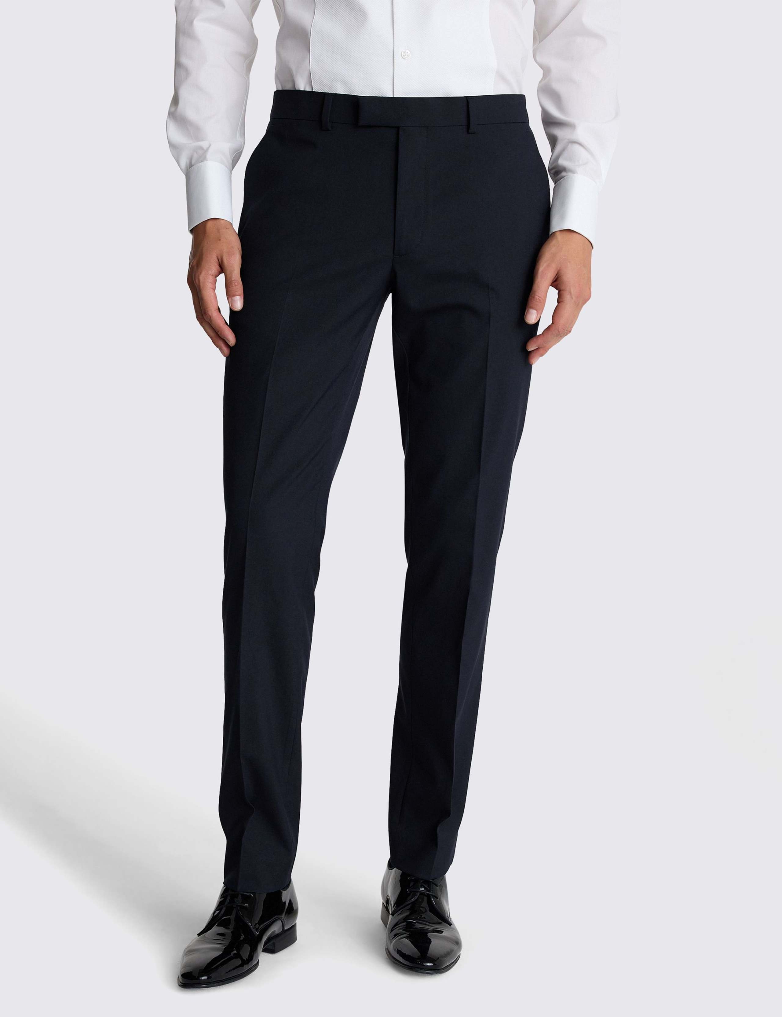 Slim Fit Stretch Suit Trousers 1 of 3