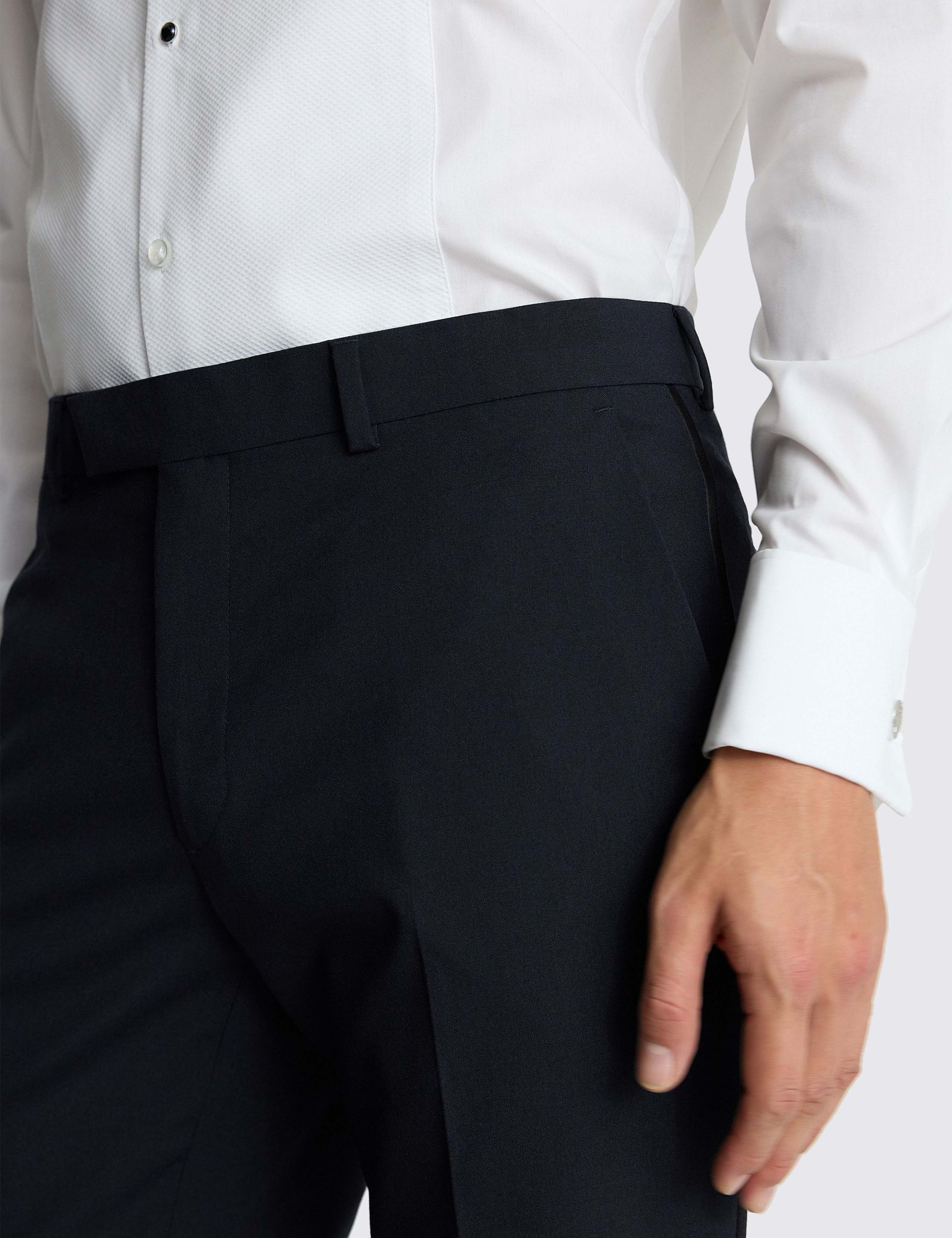Slim Fit Stretch Suit Trousers 3 of 3