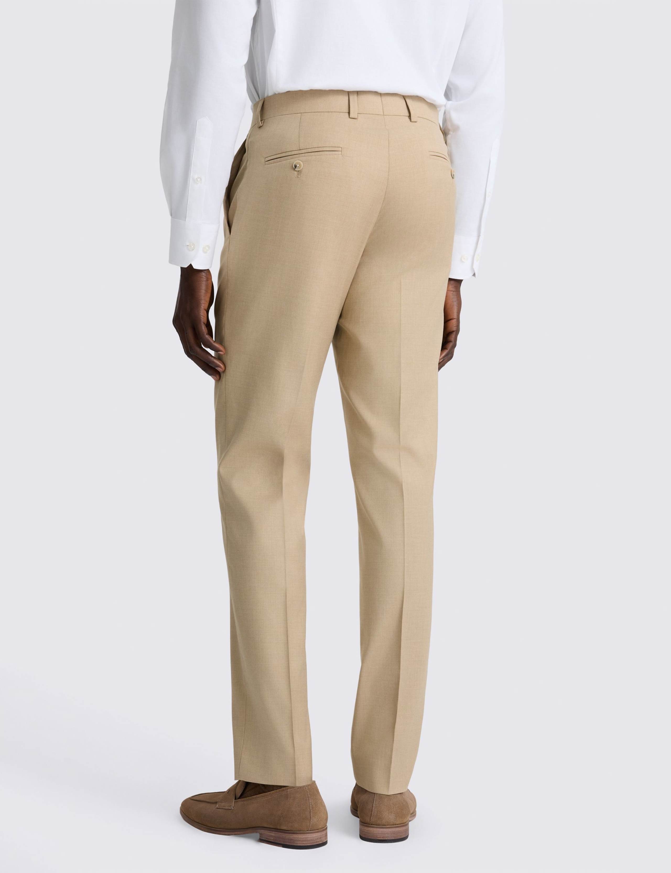 Tailored Fit Stretch Suit Trousers 2 of 3