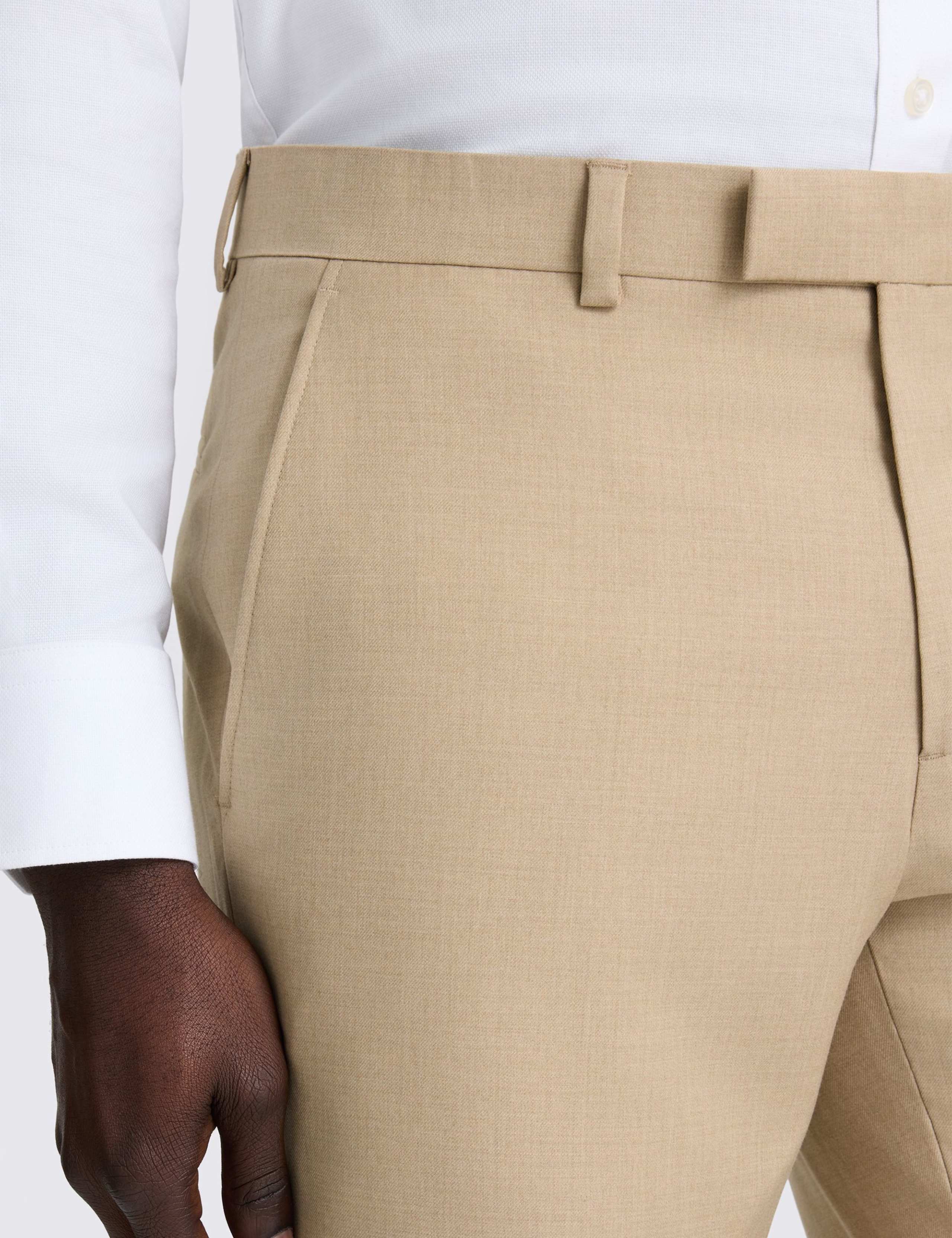 Tailored Fit Stretch Suit Trousers 3 of 3
