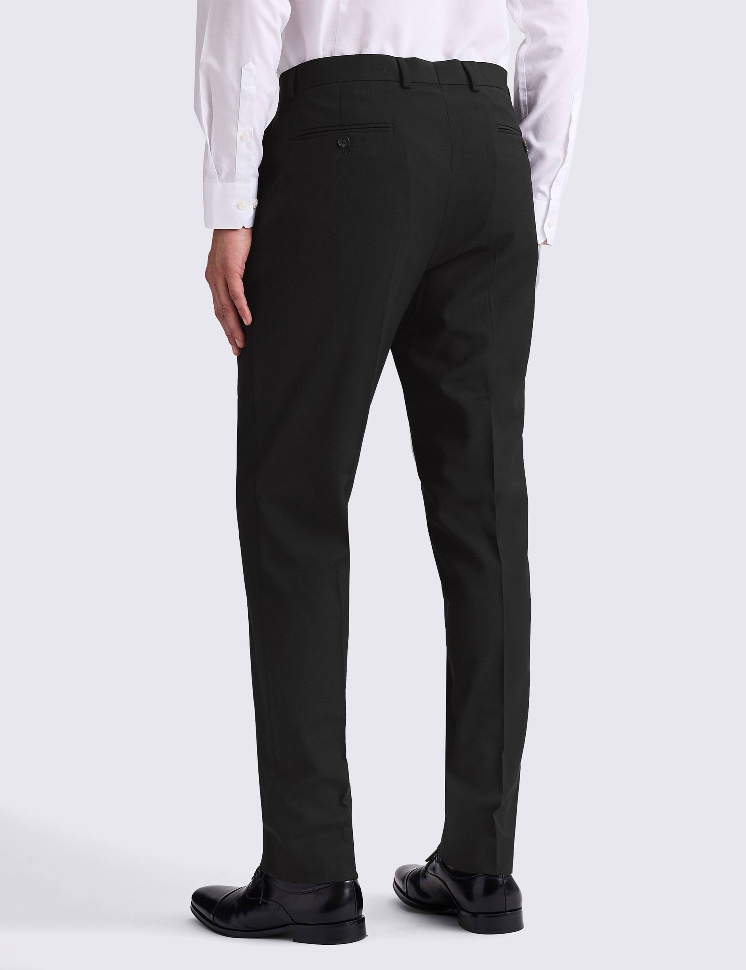 Tailored Fit Stretch Suit Trousers 3 of 3