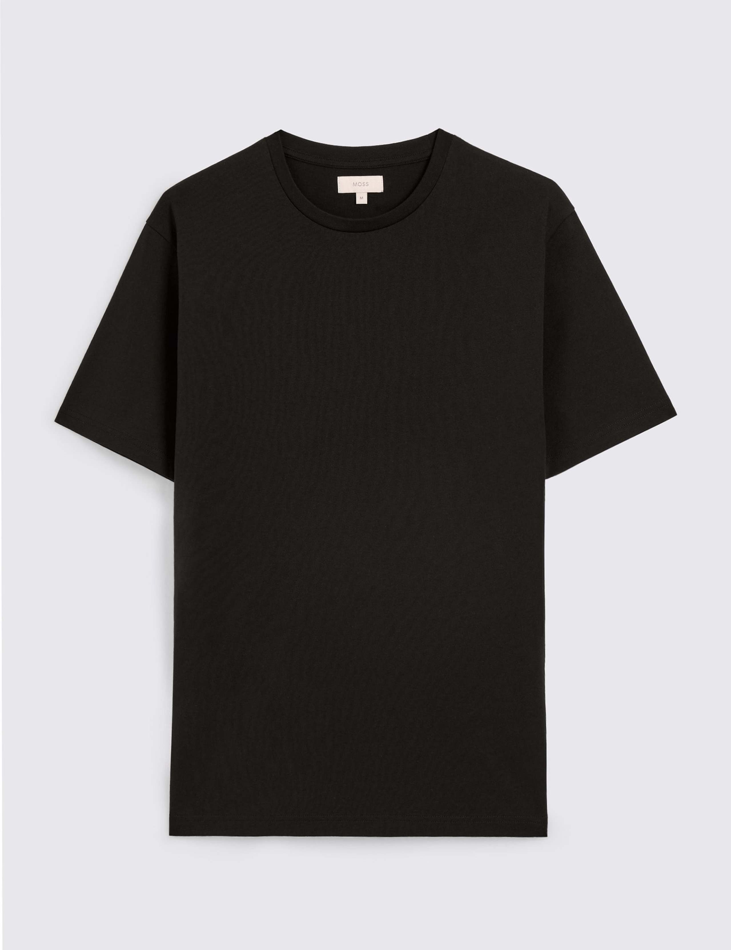 Pure Cotton Crew Neck T-Shirt 2 of 4